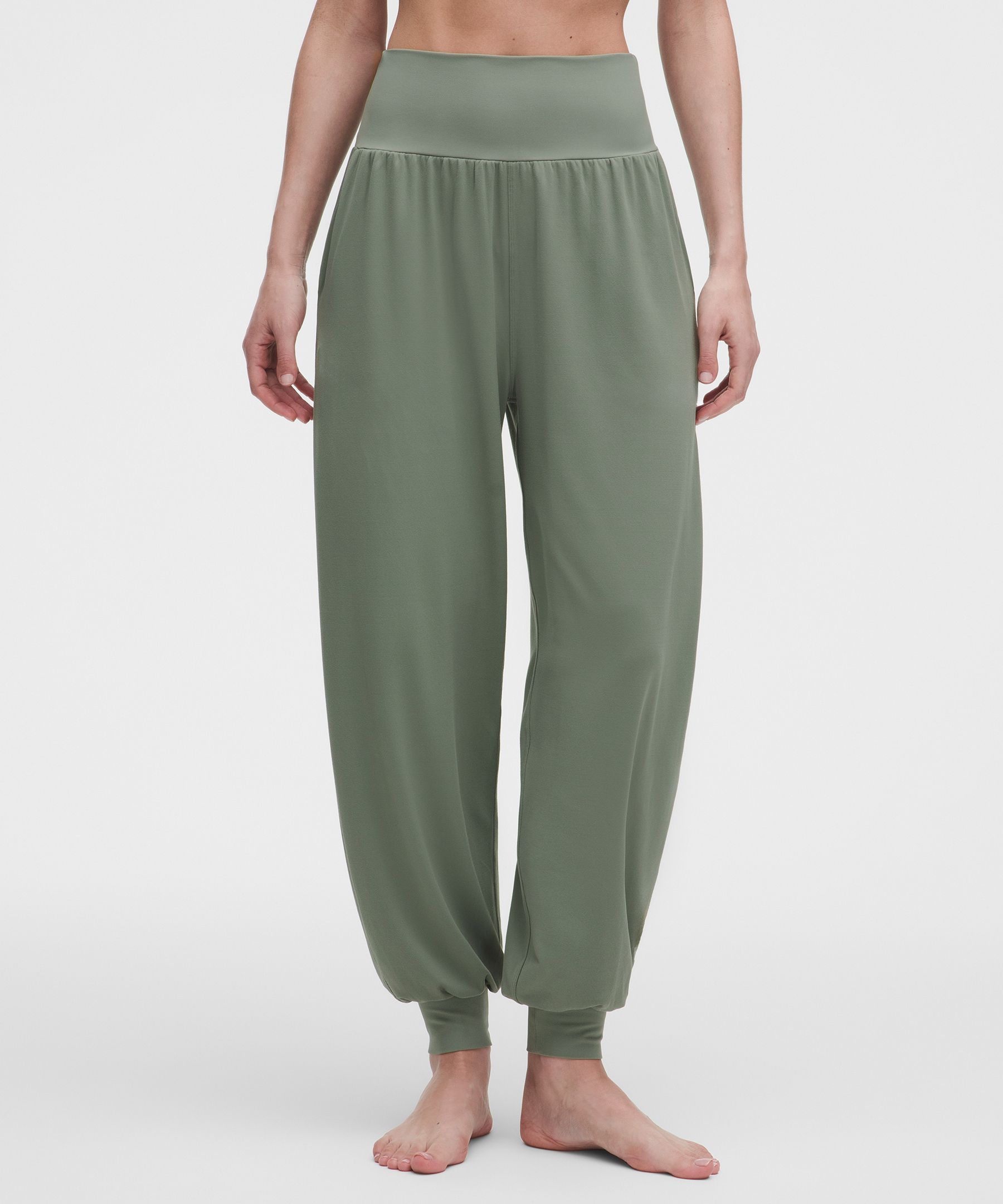 Rulu Drapey Oversized High-Rise Yoga Jogger