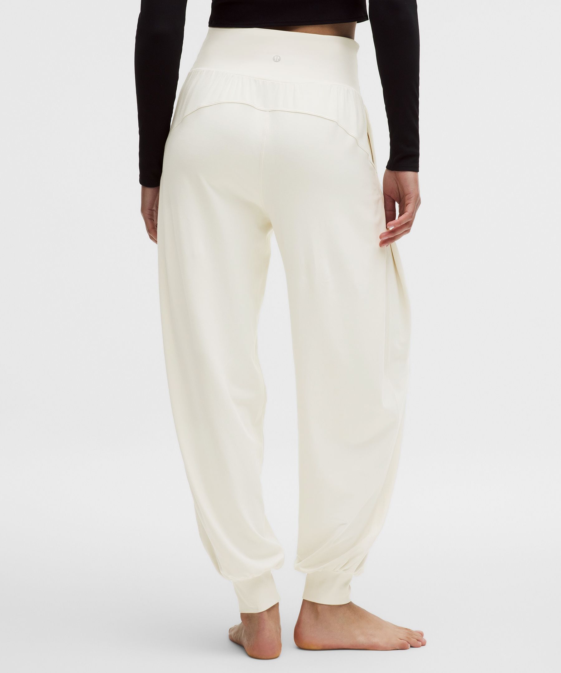 Rulu Drapey Oversized High-Rise Yoga Jogger