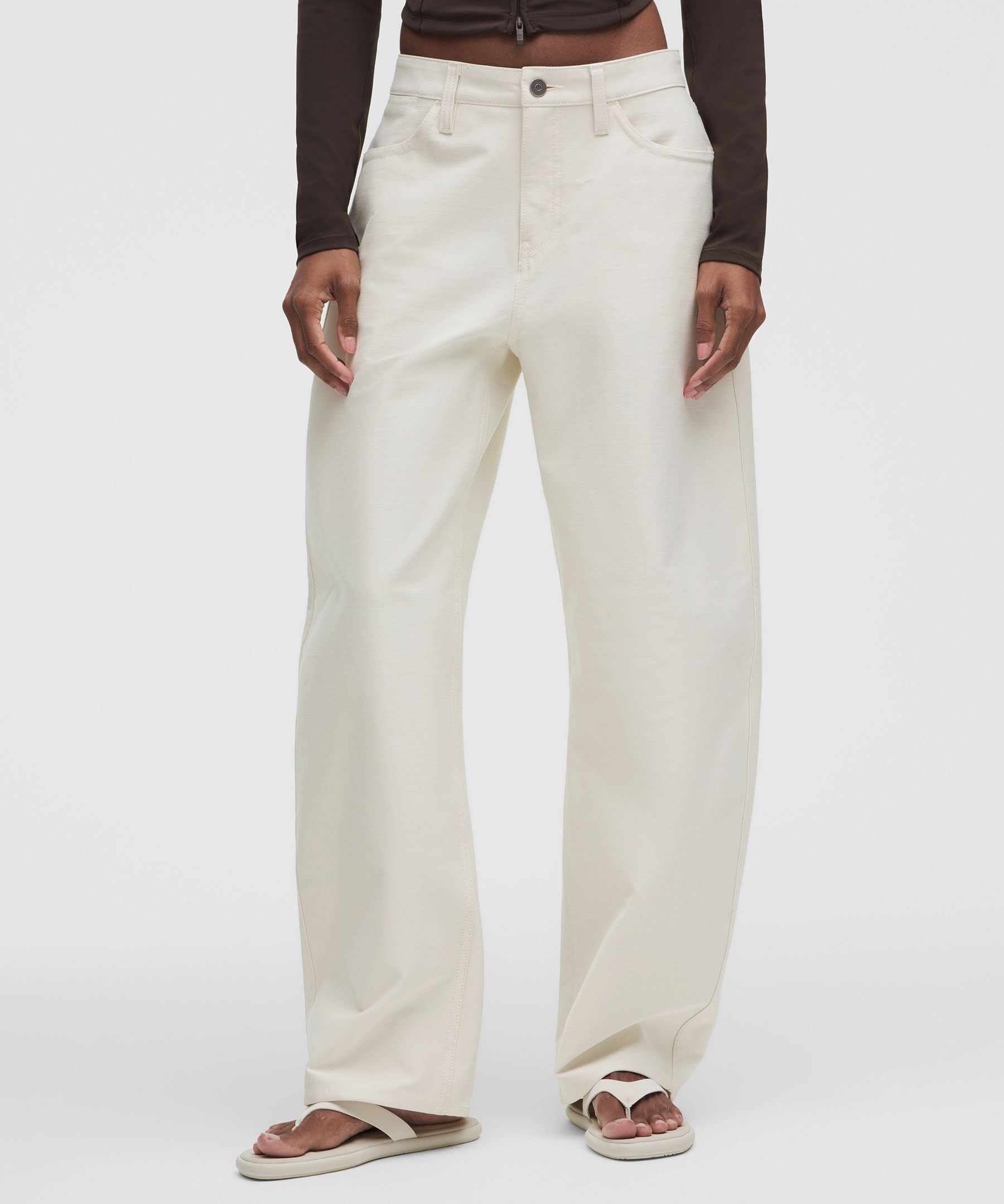Pantalon barrel EasyFive taille basse *Standard