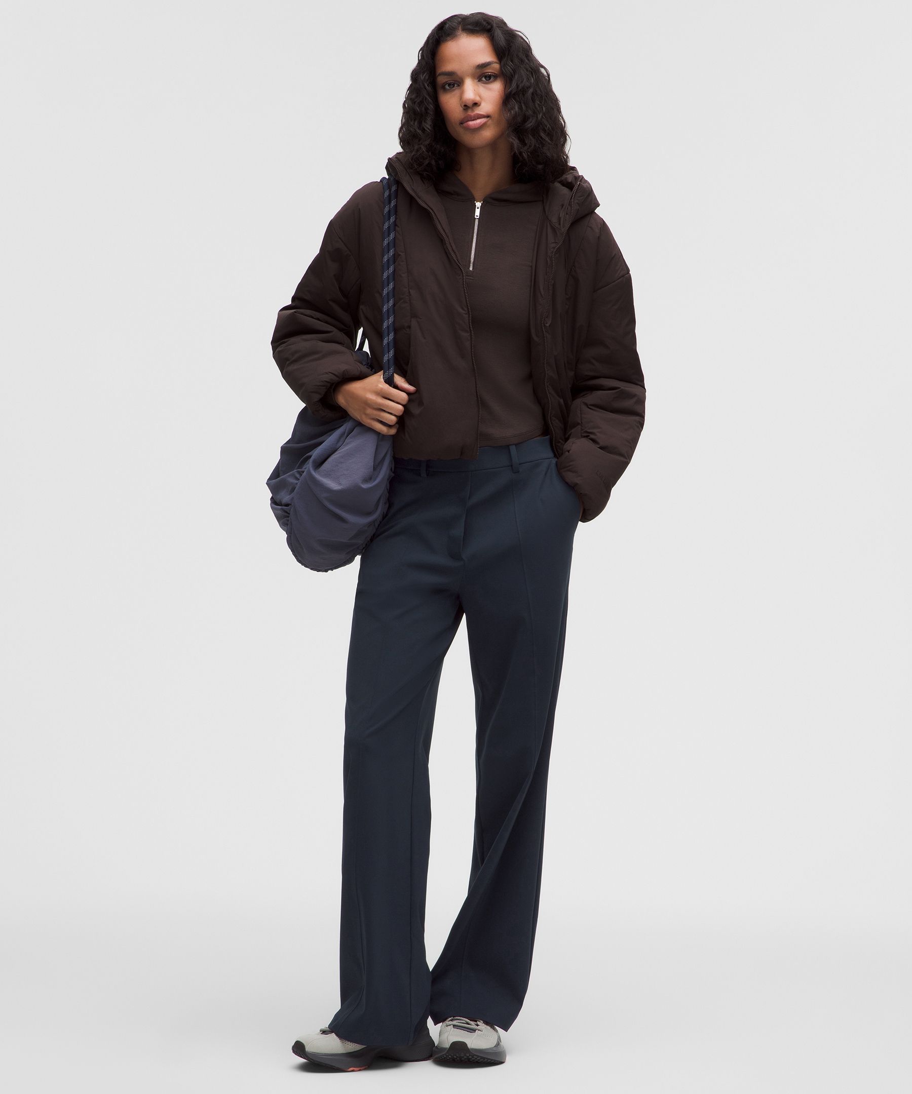 Pantalon habillé jambe froncée taille mi-haute Daydrift