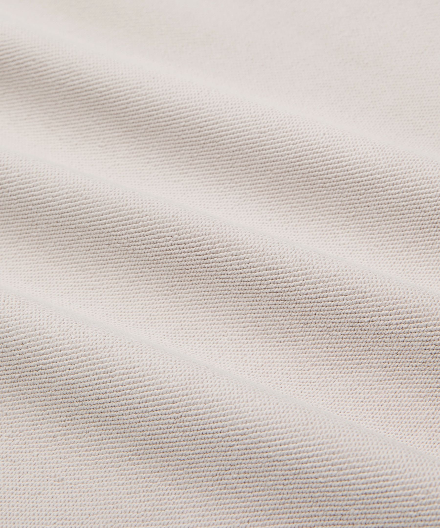 French Terry Mid-Rise Wide-Leg Pant