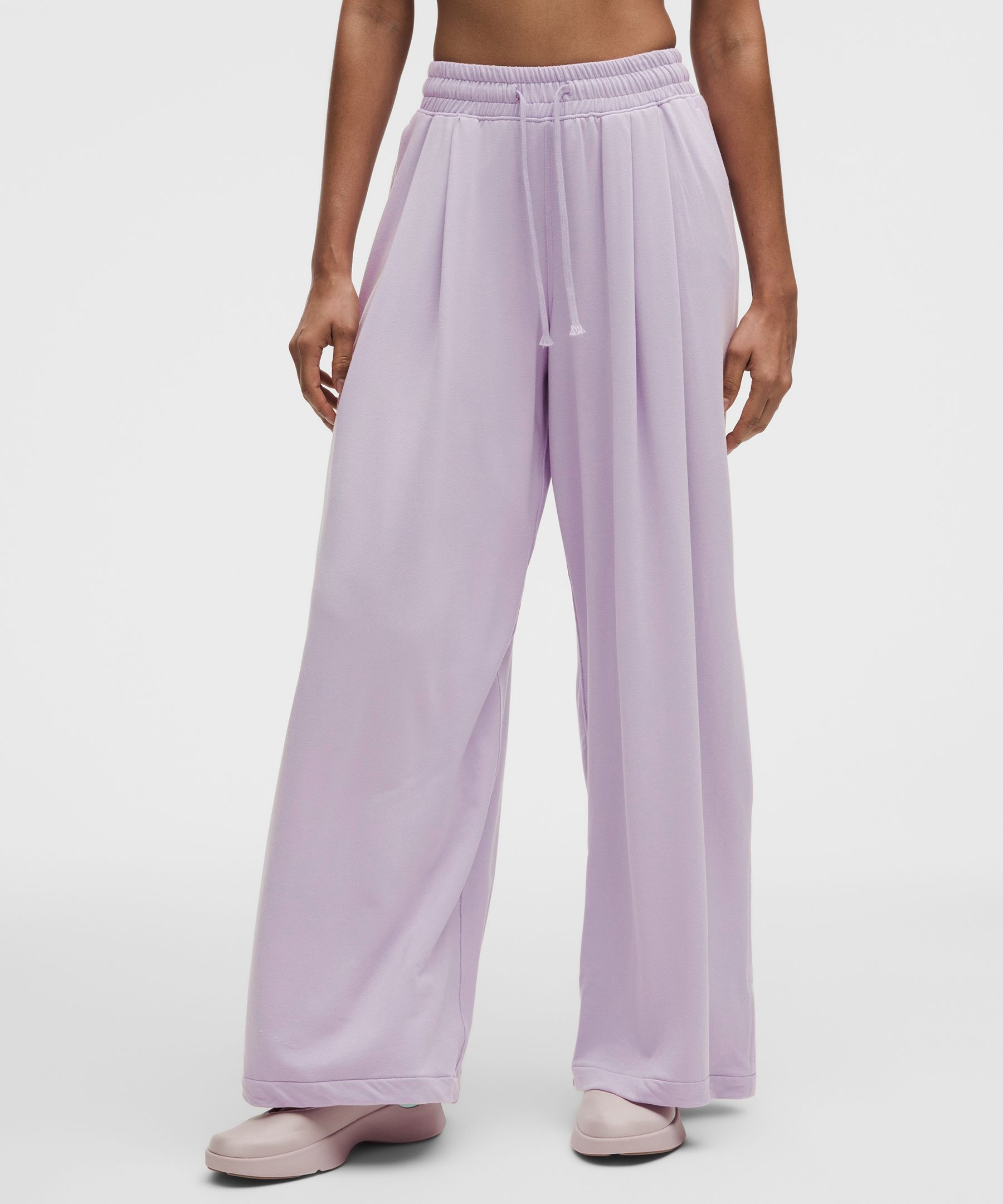 BeCalm High-Rise Pleated Extra-Wide Leg Pant *Updated Fabric