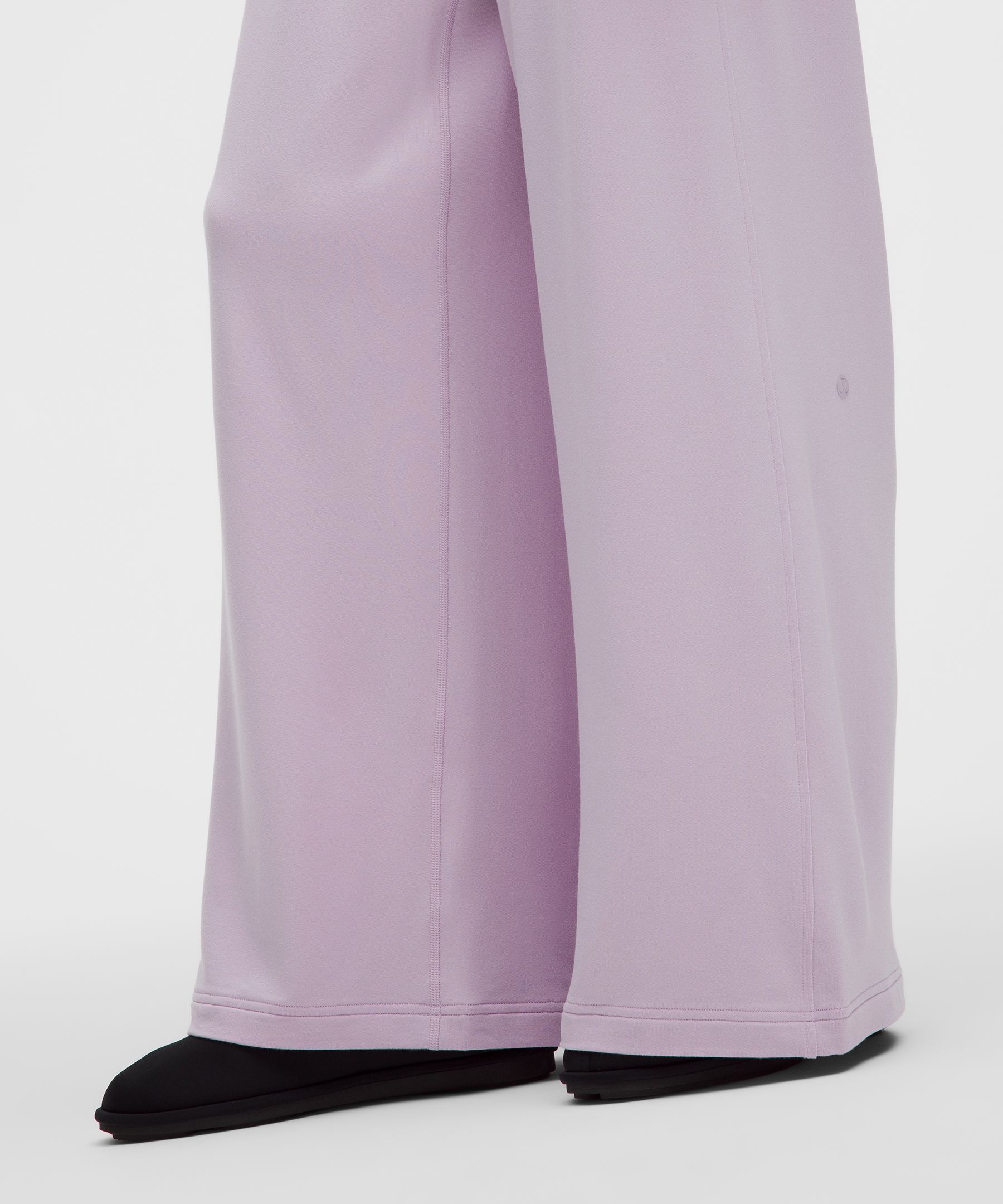 Pantalon large taille mi-haute en BeCalm
