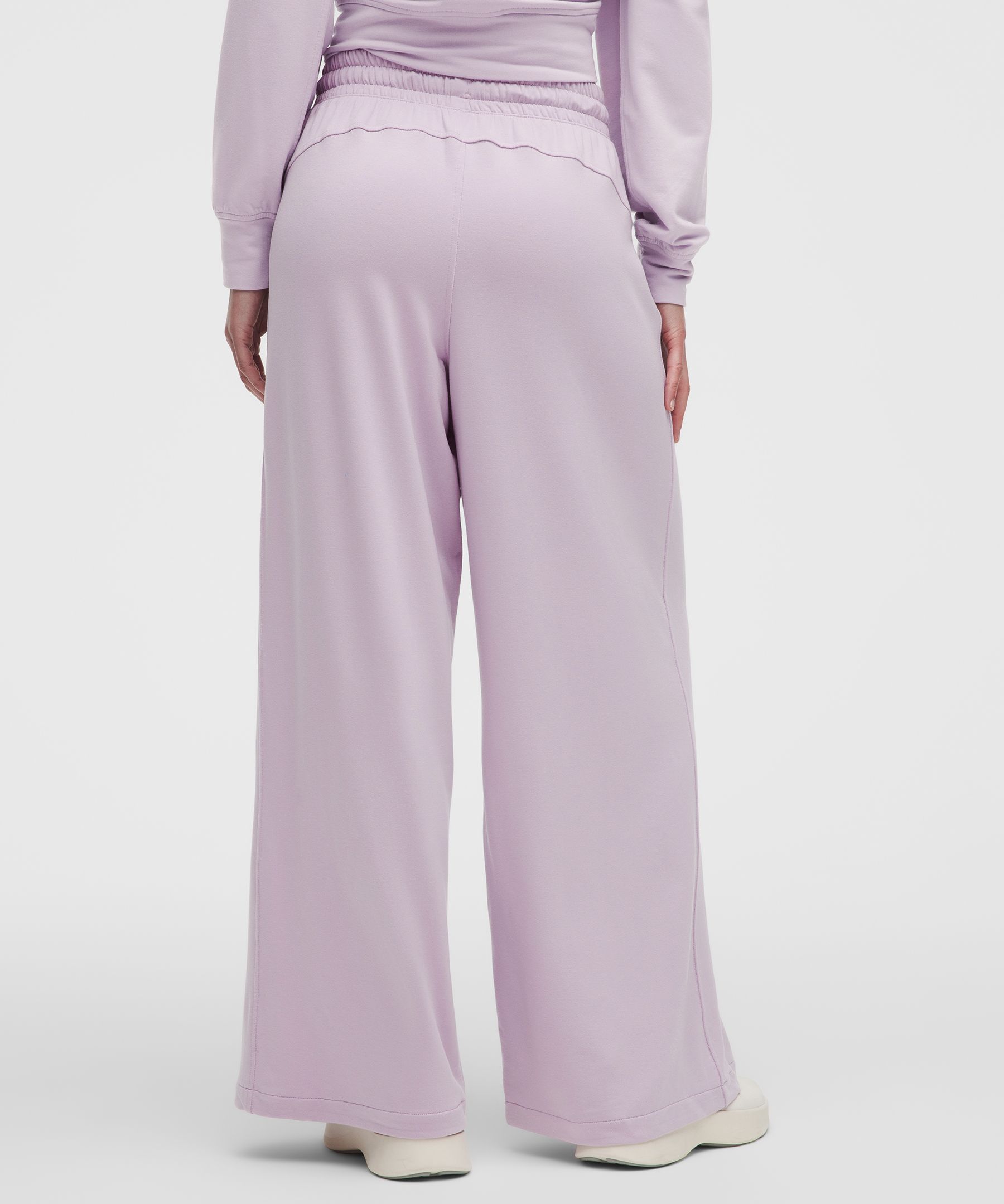 BeCalm High-Rise Pleated Extra-Wide Leg Pant Updated Fabric *Asia Fit
