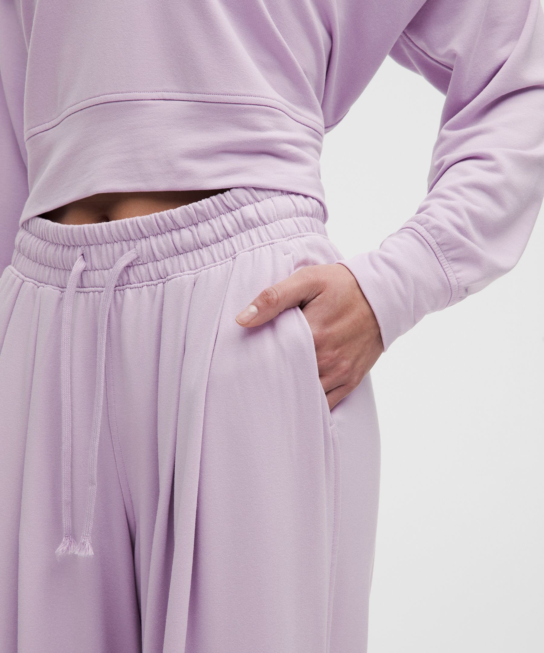 BeCalm High-Rise Pleated Extra-Wide Leg Pant Updated Fabric *Asia Fit
