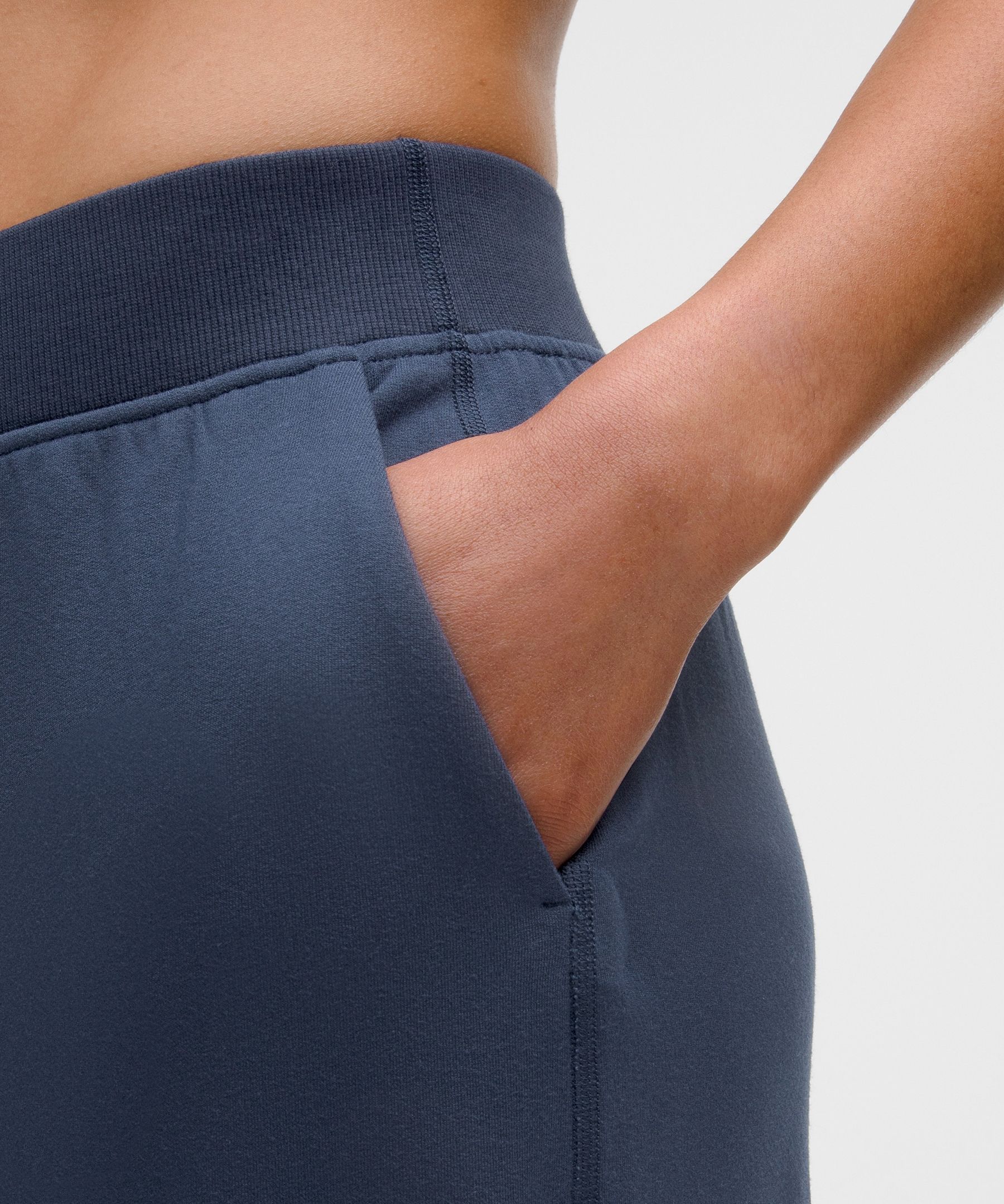 BeCalm Mid-Rise Side-Slit Jogger