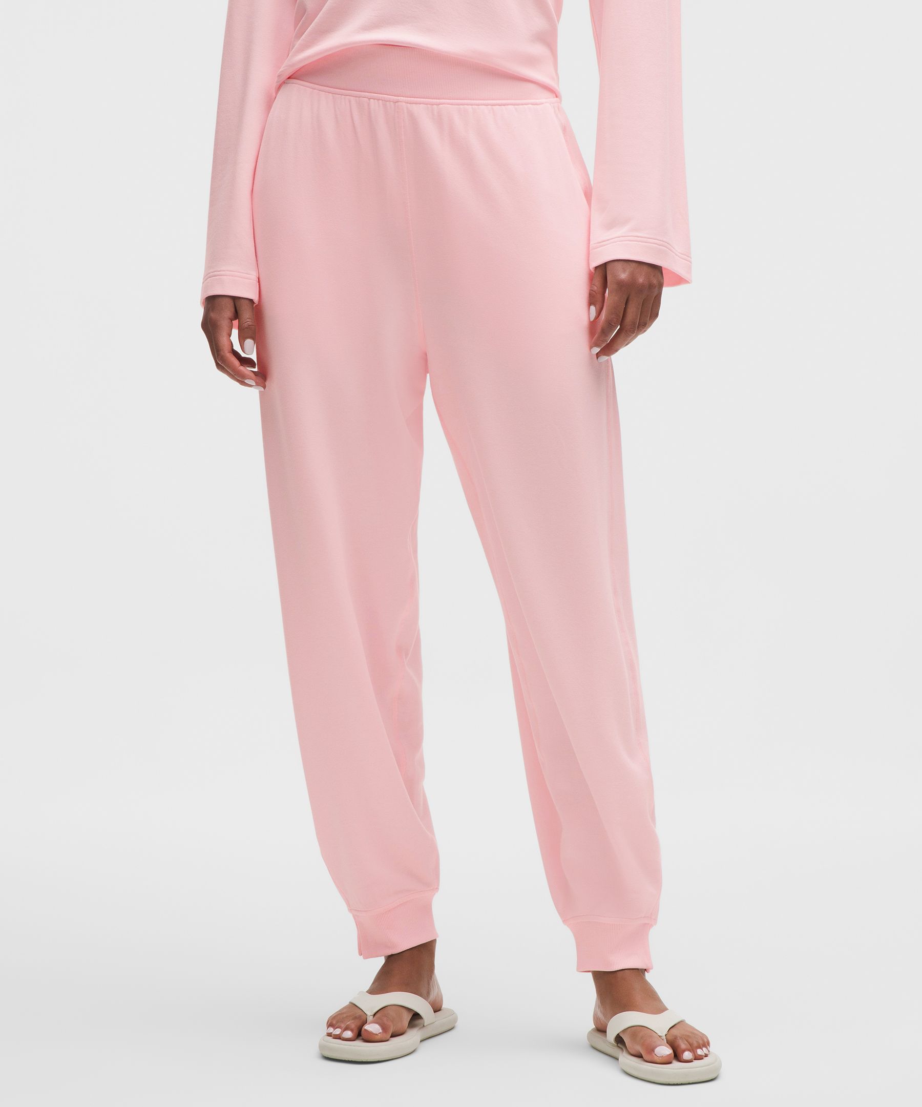 BeCalm Mid-Rise Side-Slit Jogger