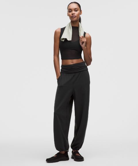 Женские джоггеры Lululemon Align Foldover