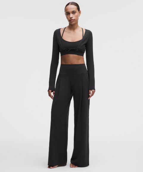 Женские брюки-палаццо Lululemon Align укороченные