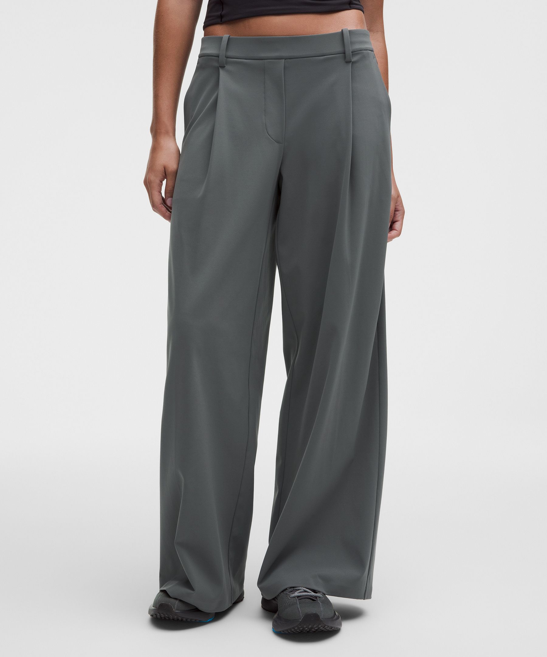 Pantalon habillé jambe large taille très basse Daydrift