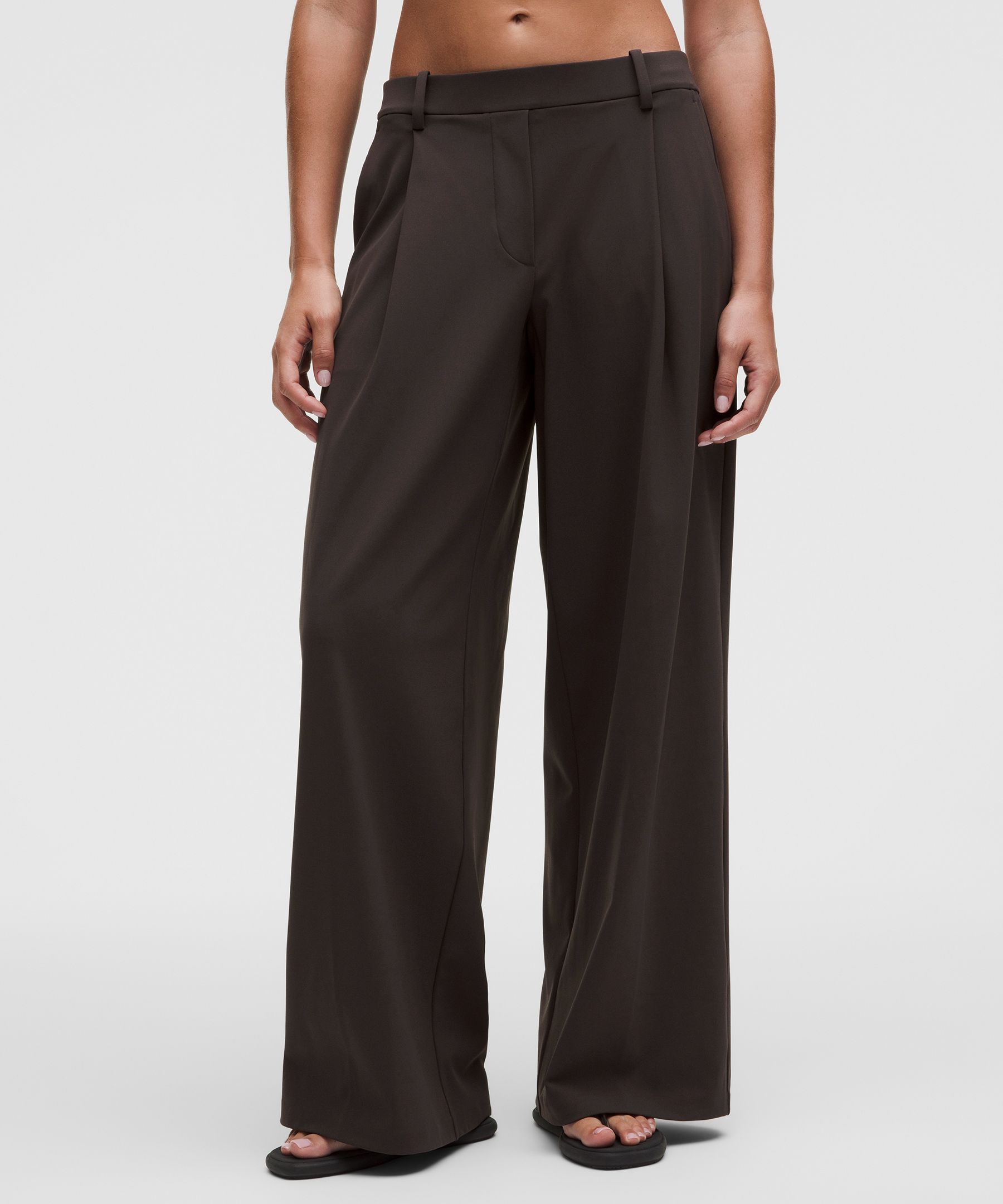 Pantacourt habillé jambe large taille mi-haute Daydrift