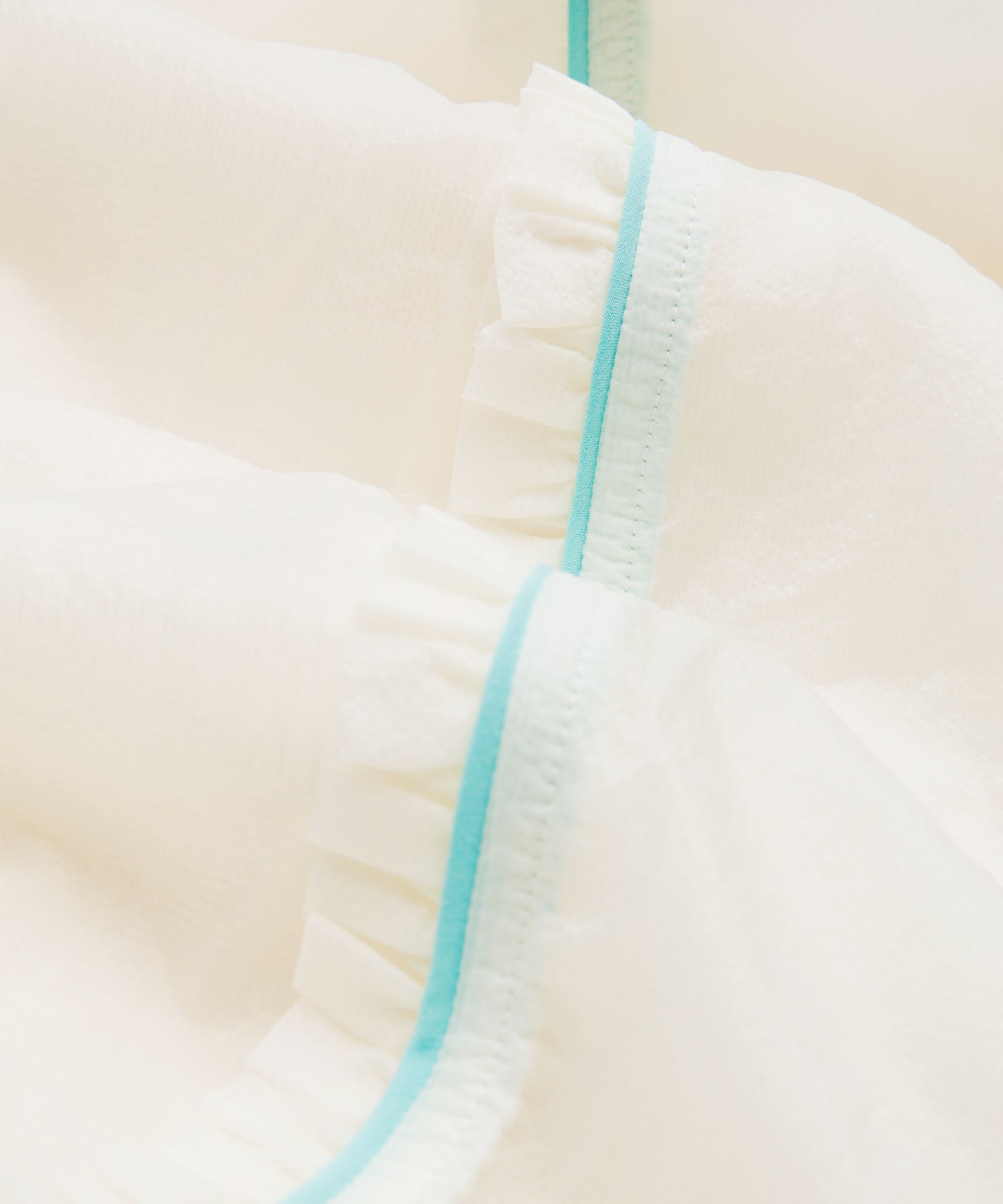 GANNI x lululemon Ruffle-Trim Textured Mid-Rise Pant