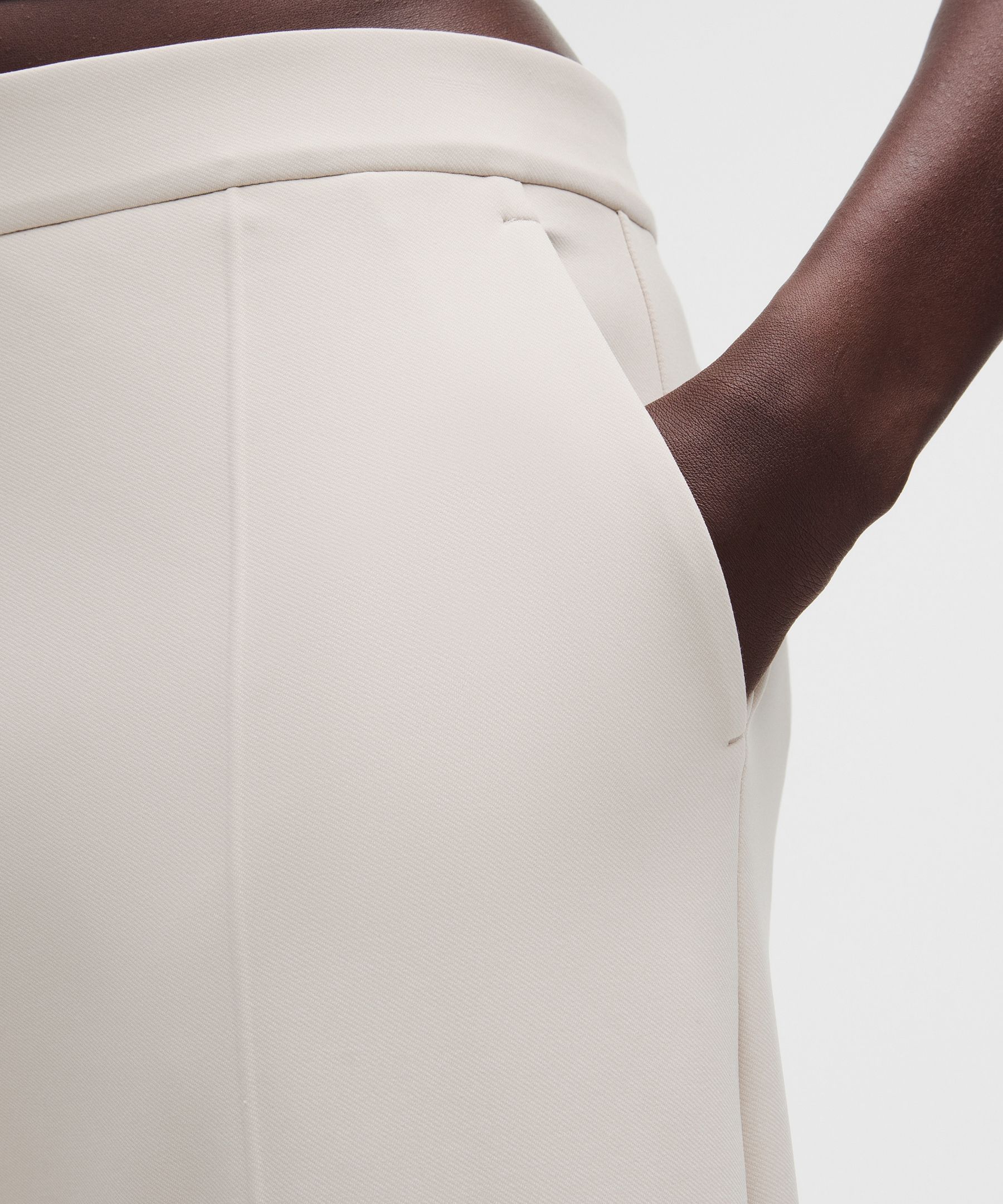 Daydrift Mid-Rise Cropped Wide-Leg Trouser Short