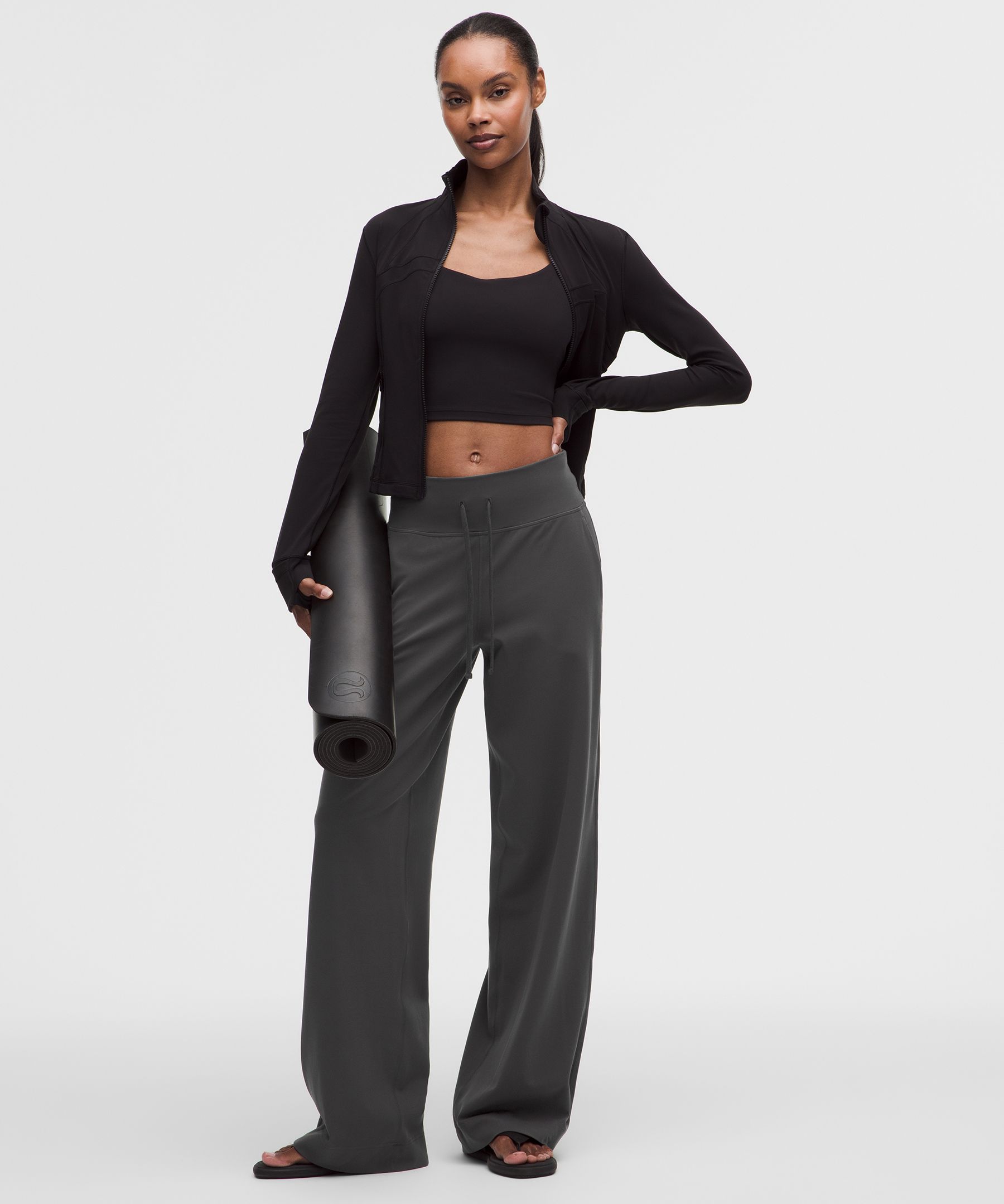 Groove High-Rise Wide-Leg Pant