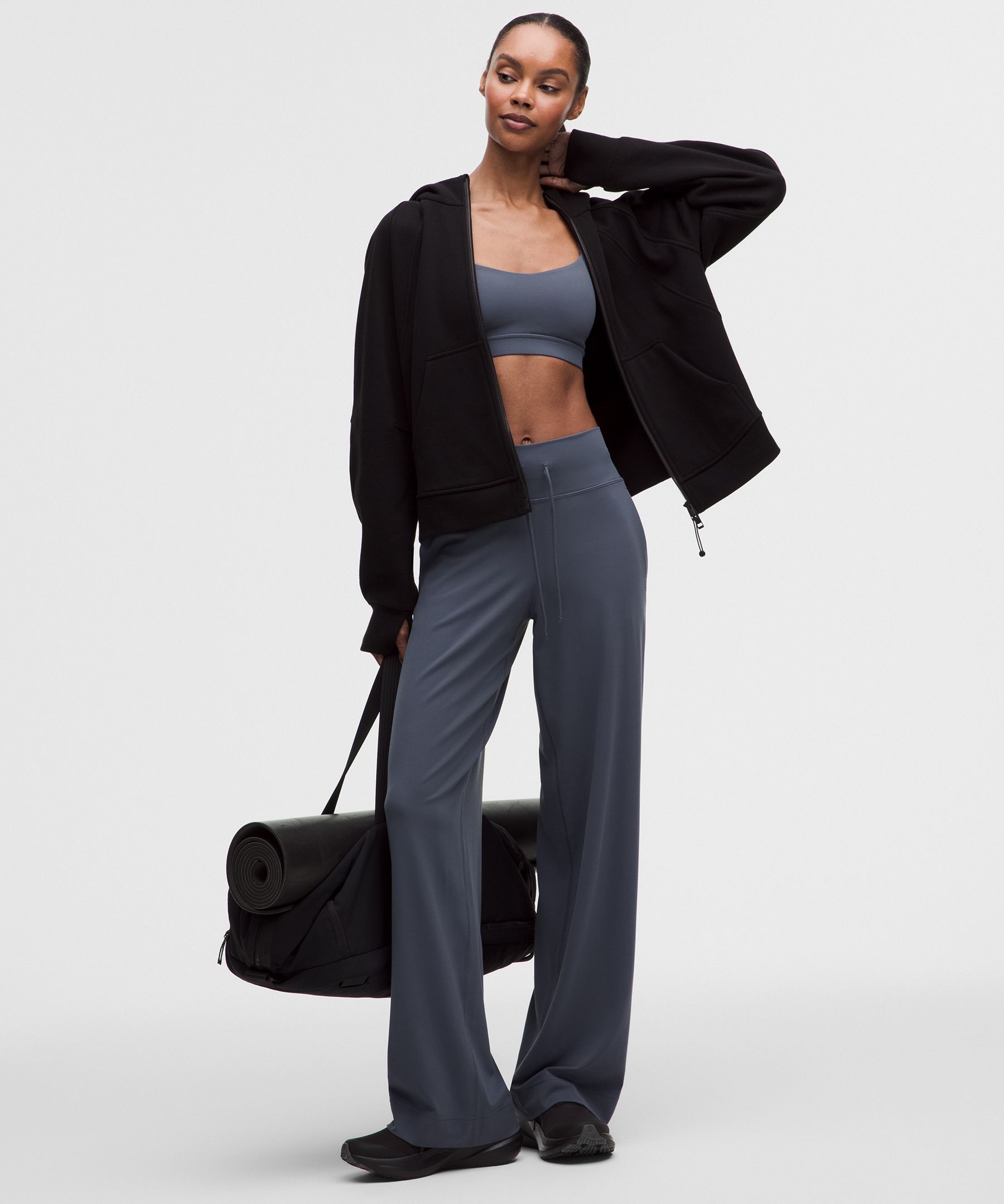 Groove High-Rise Wide-Leg Pant *Short