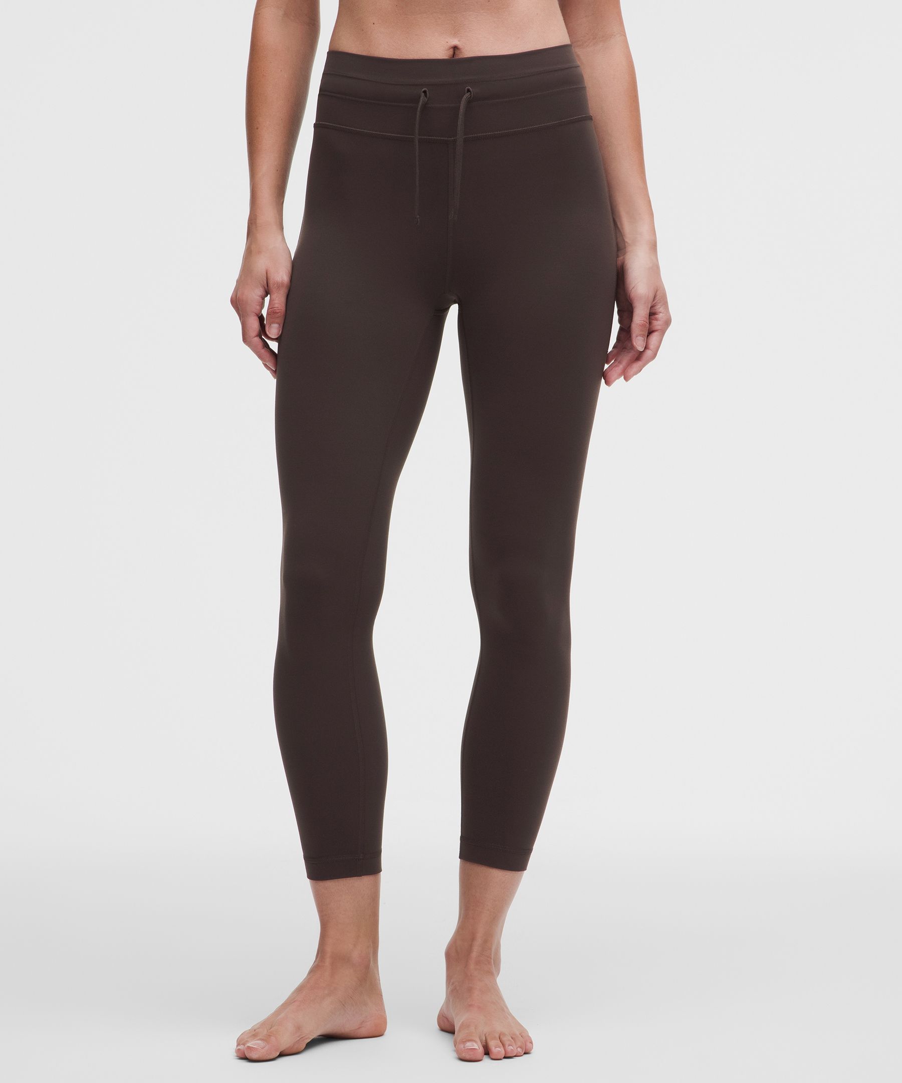 Leggings Groove de cintura alta con cord&oacute;n ajustable 25&rdquo;