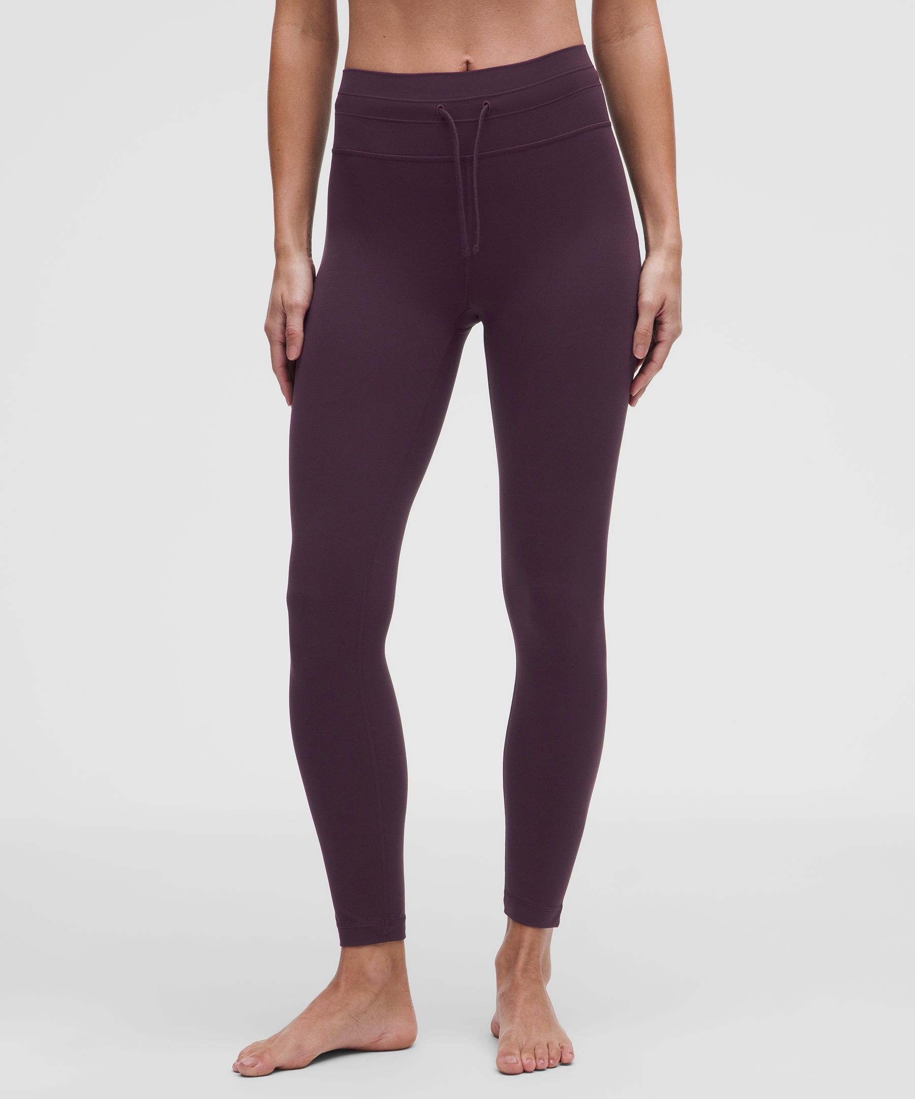 Leggings Groove de cintura alta con cord&oacute;n ajustable 25&rdquo;