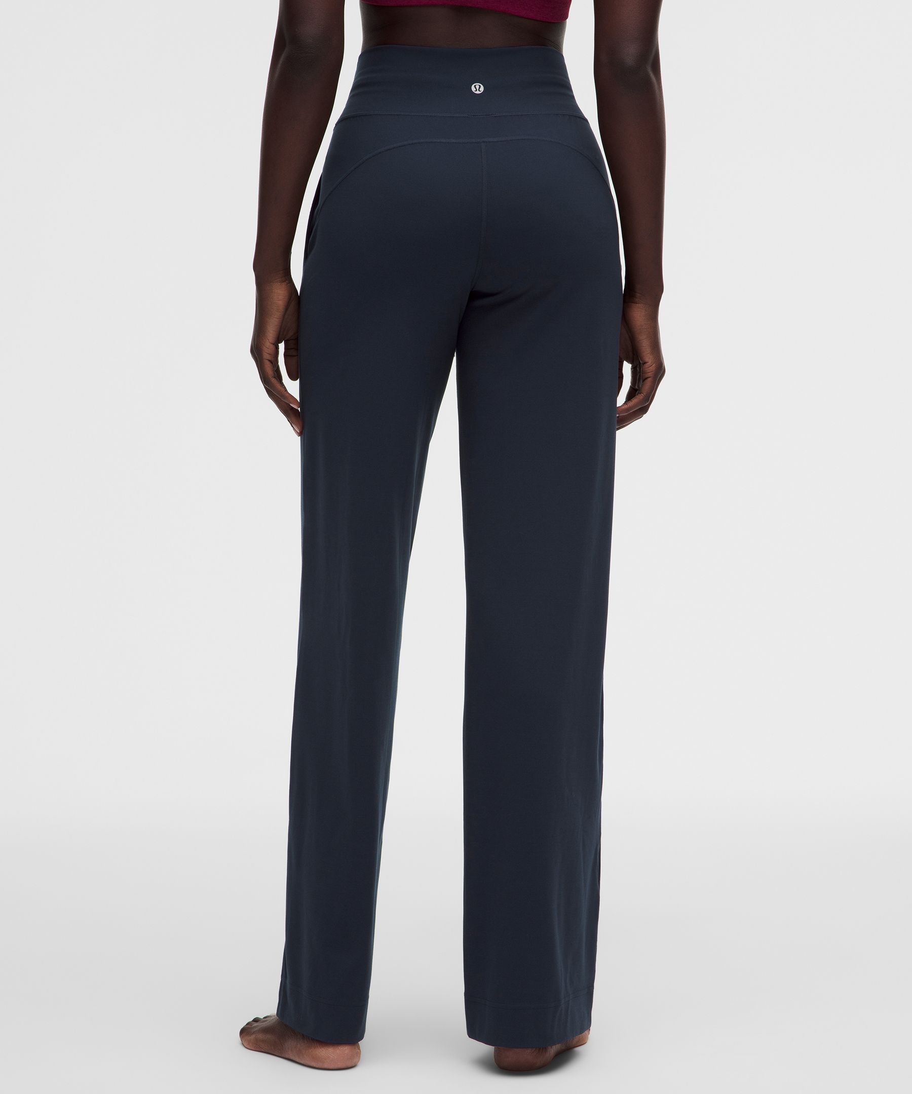 Groove Hose mit hohem Bund und weitem Bein *Normale L&auml;nge
