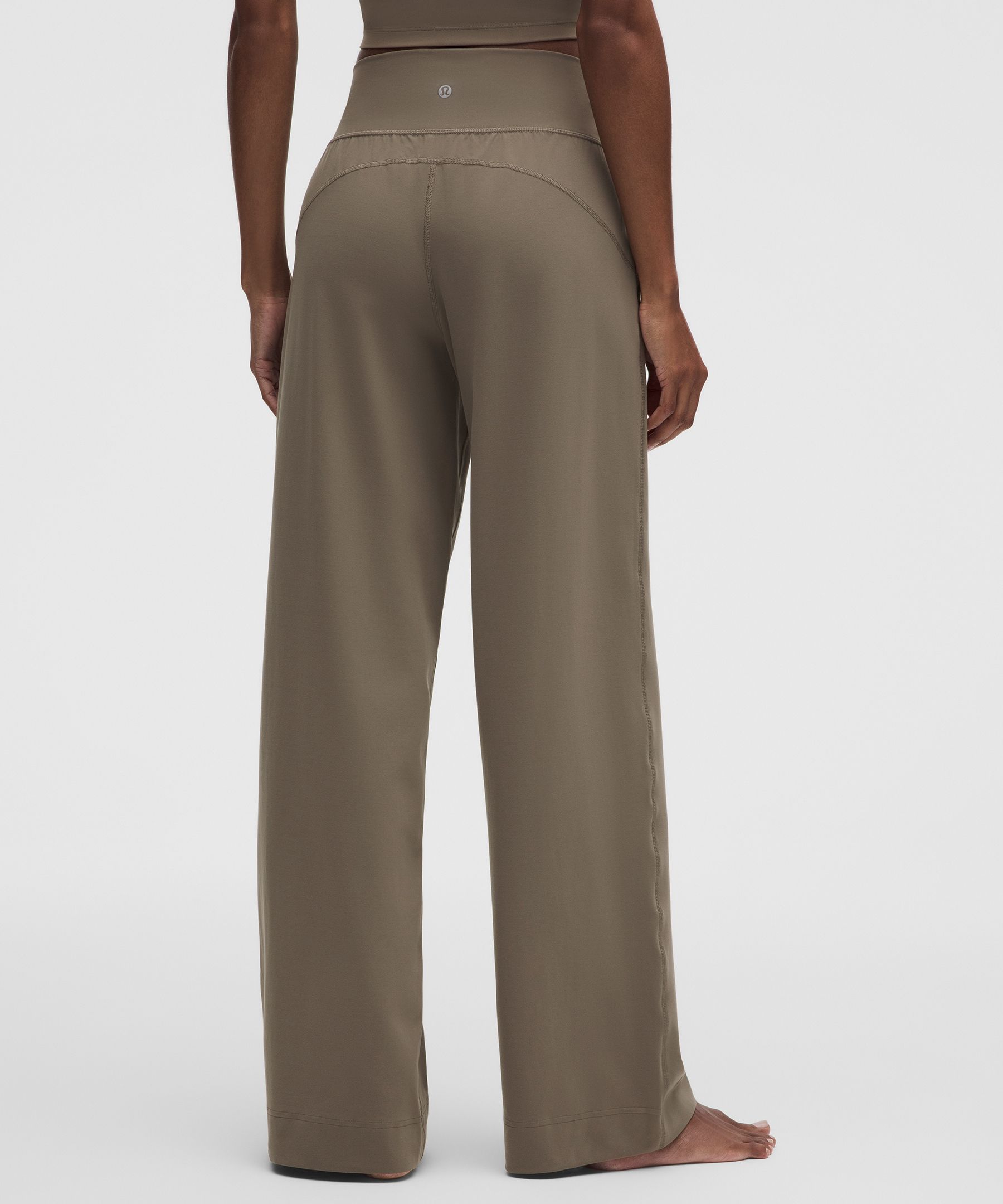 Groove Hose mit hohem Bund und weitem Bein *Normale L&auml;nge