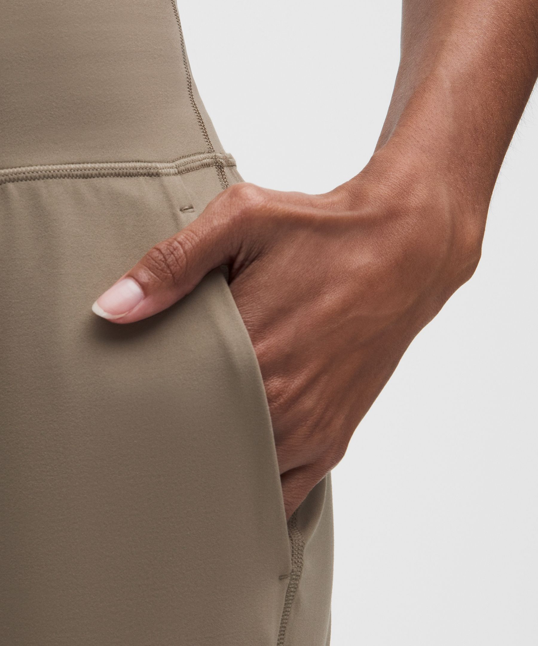 Groove Hose mit hohem Bund und weitem Bein *Normale L&auml;nge
