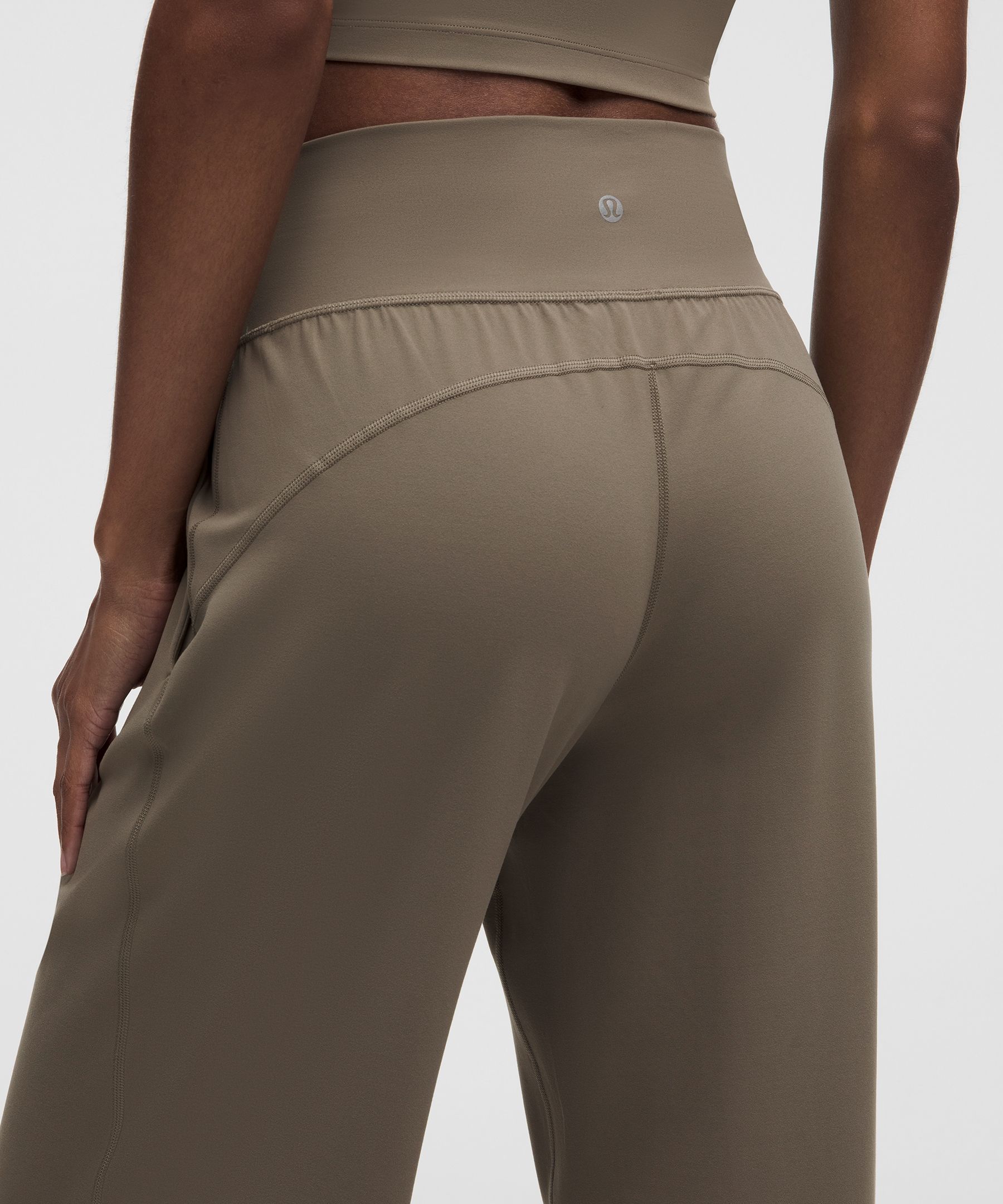 Groove Hose mit hohem Bund und weitem Bein *Normale L&auml;nge