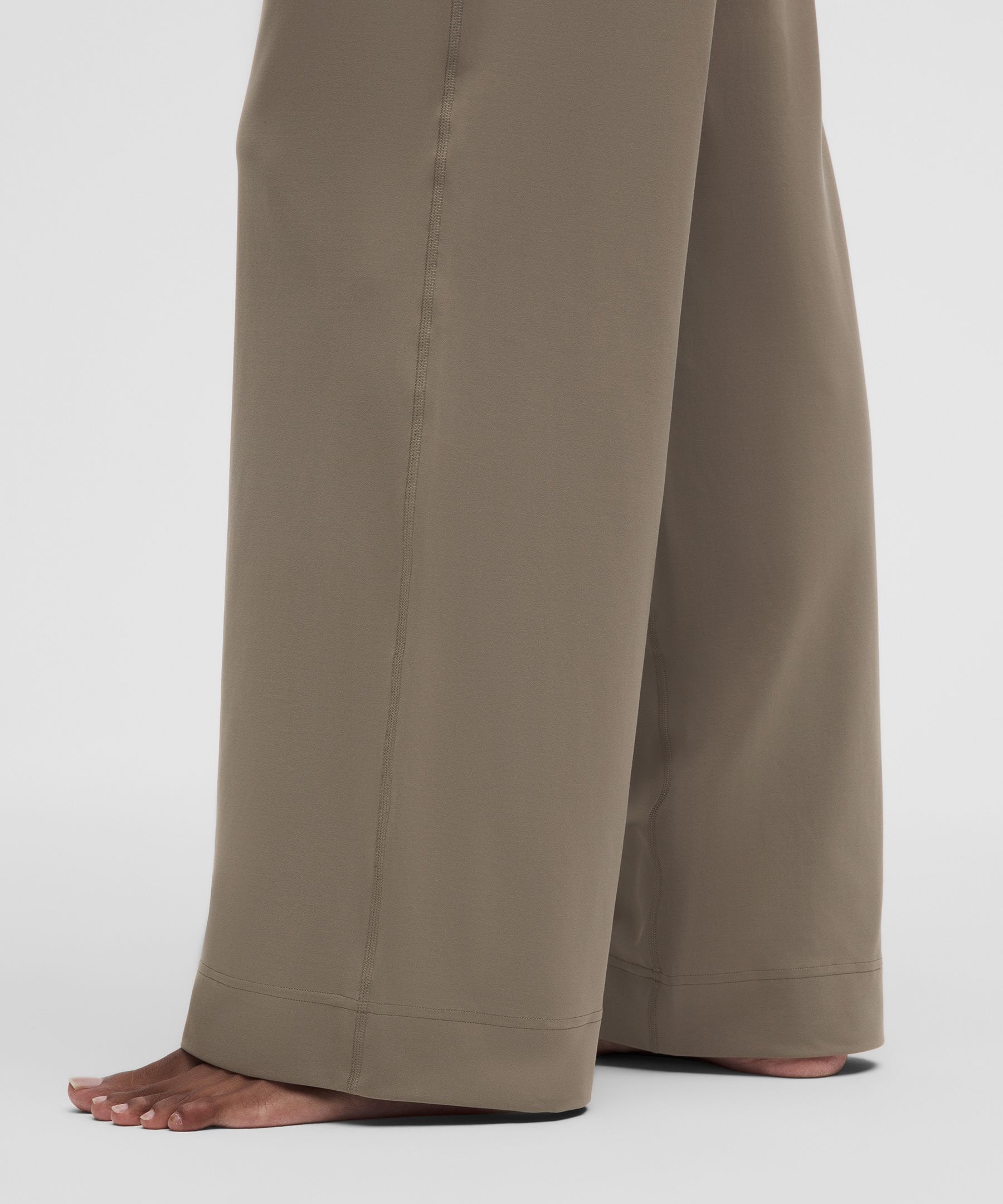 Groove Hose mit hohem Bund und weitem Bein *Normale L&auml;nge