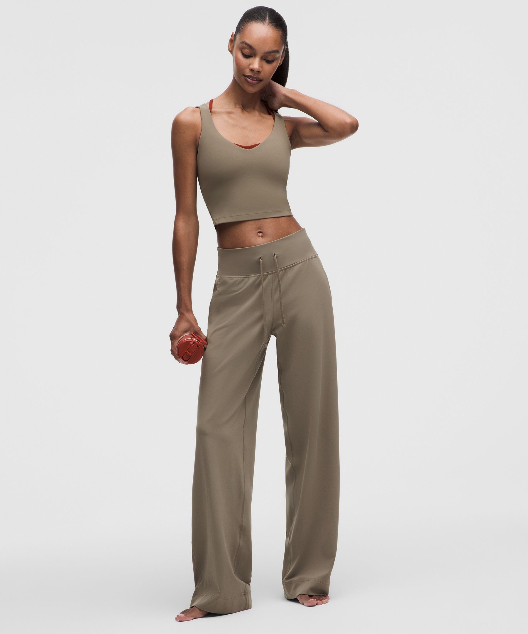 Groove High-Rise Wide-Leg Pant
