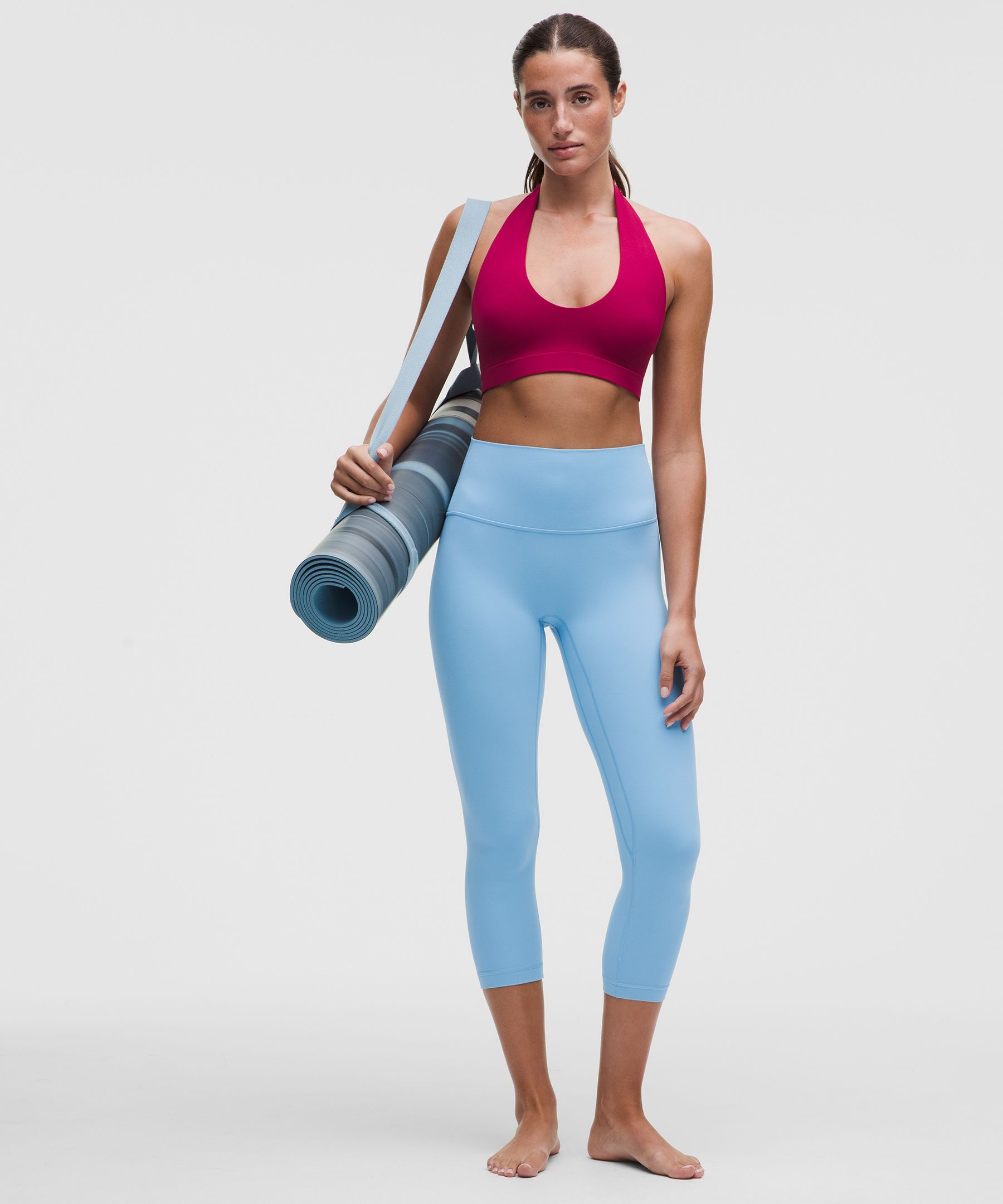 룰루레몬 Align No Line&trade; 하이라이즈 크롭 21"