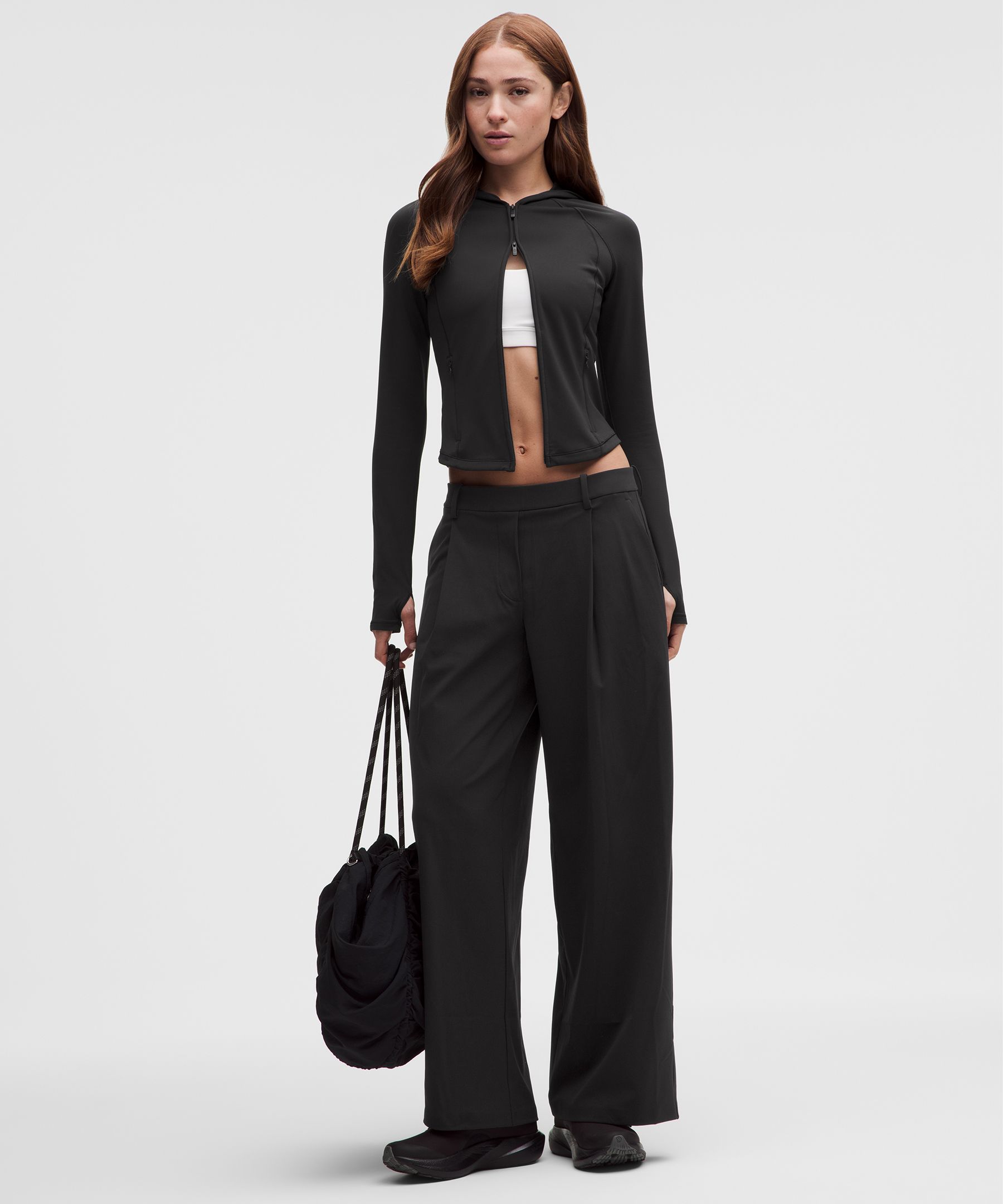 Daydrift Low-Rise Extra-Wide Leg Trouser