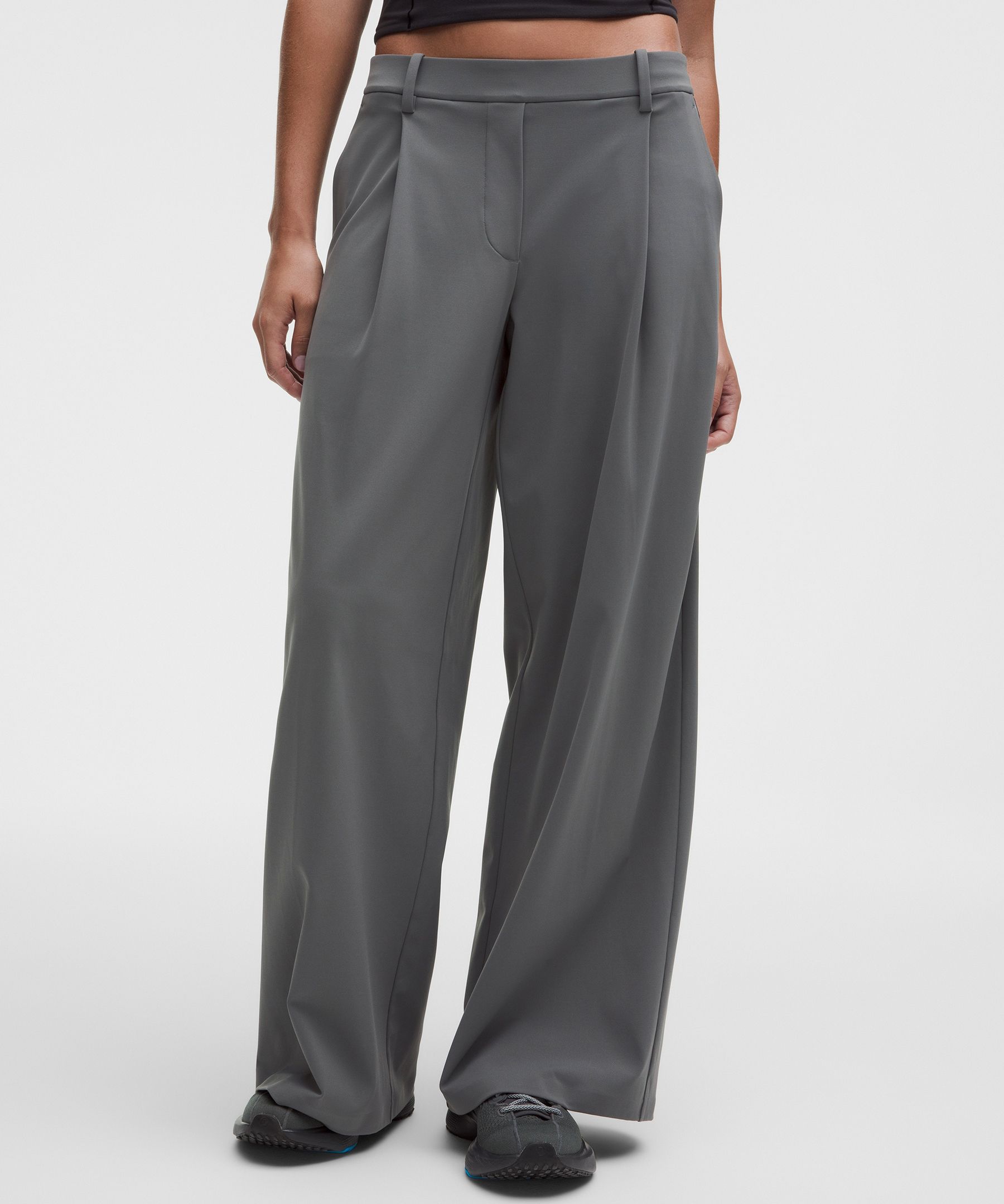 Daydrift Low-Rise Extra-Wide Leg Trouser