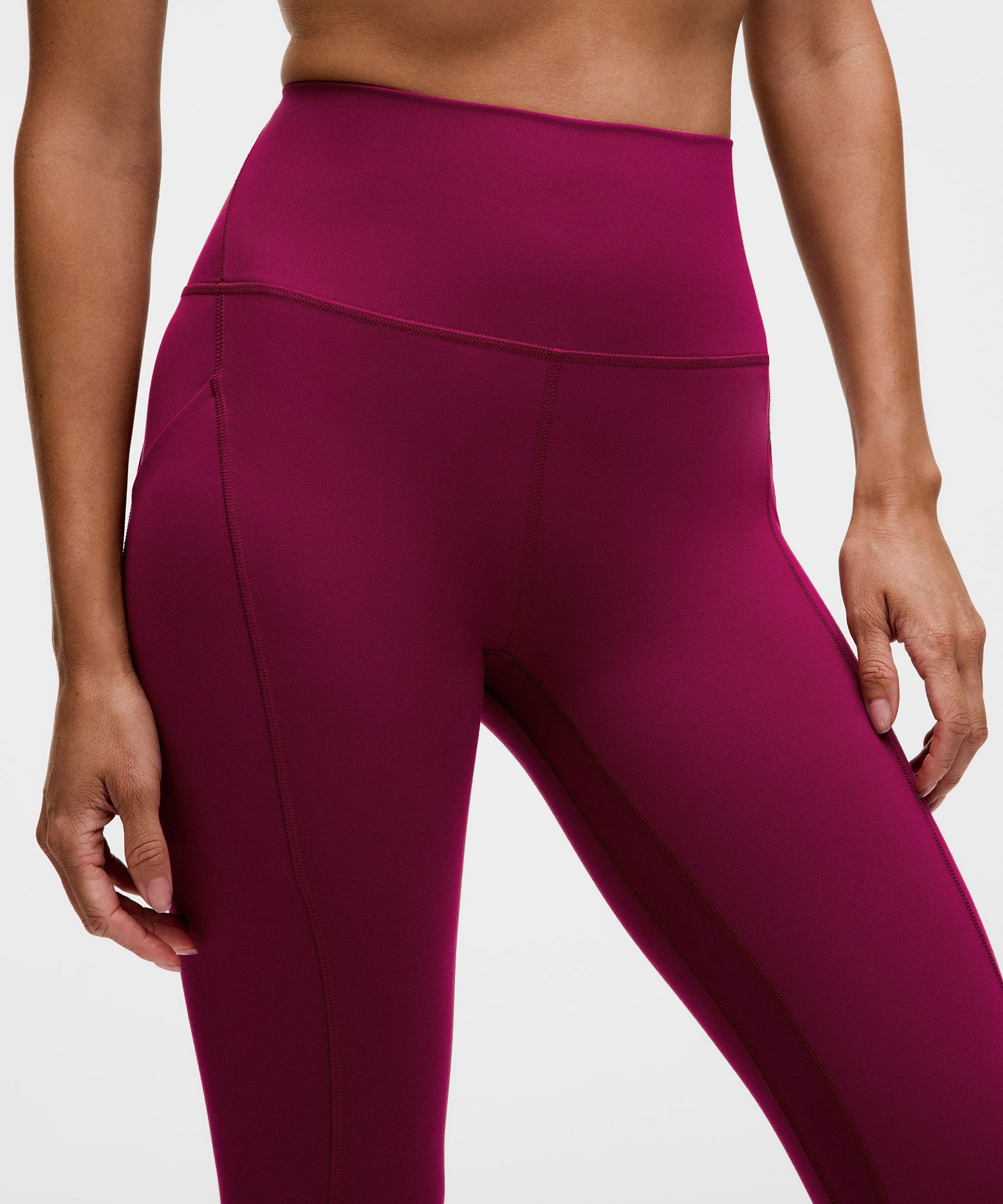 ルルレモン Align™ ハイライズパンツ ポケット付き 24インチ *アジア