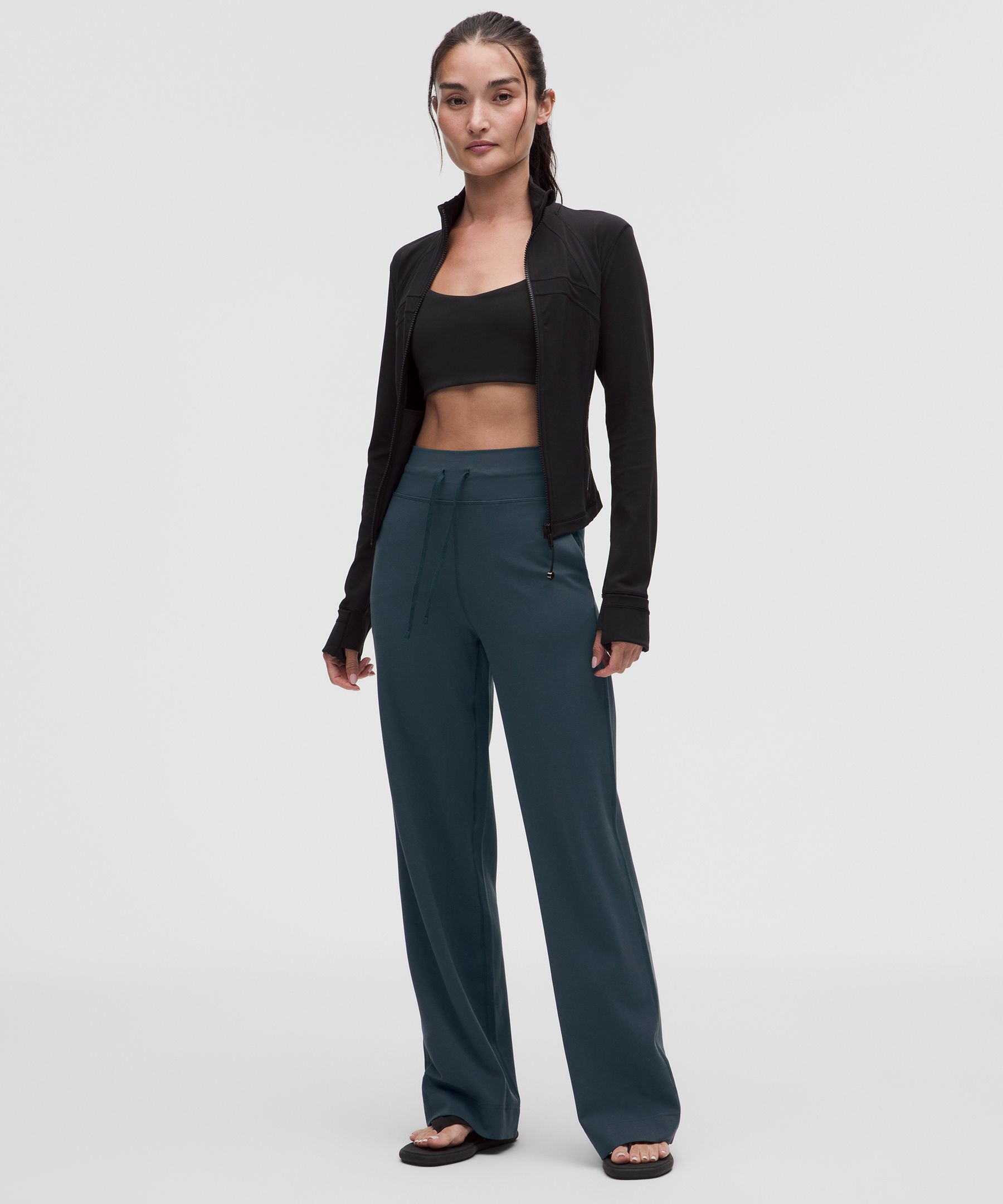 Groove High-Rise Wide-Leg Pants *Asia Fit