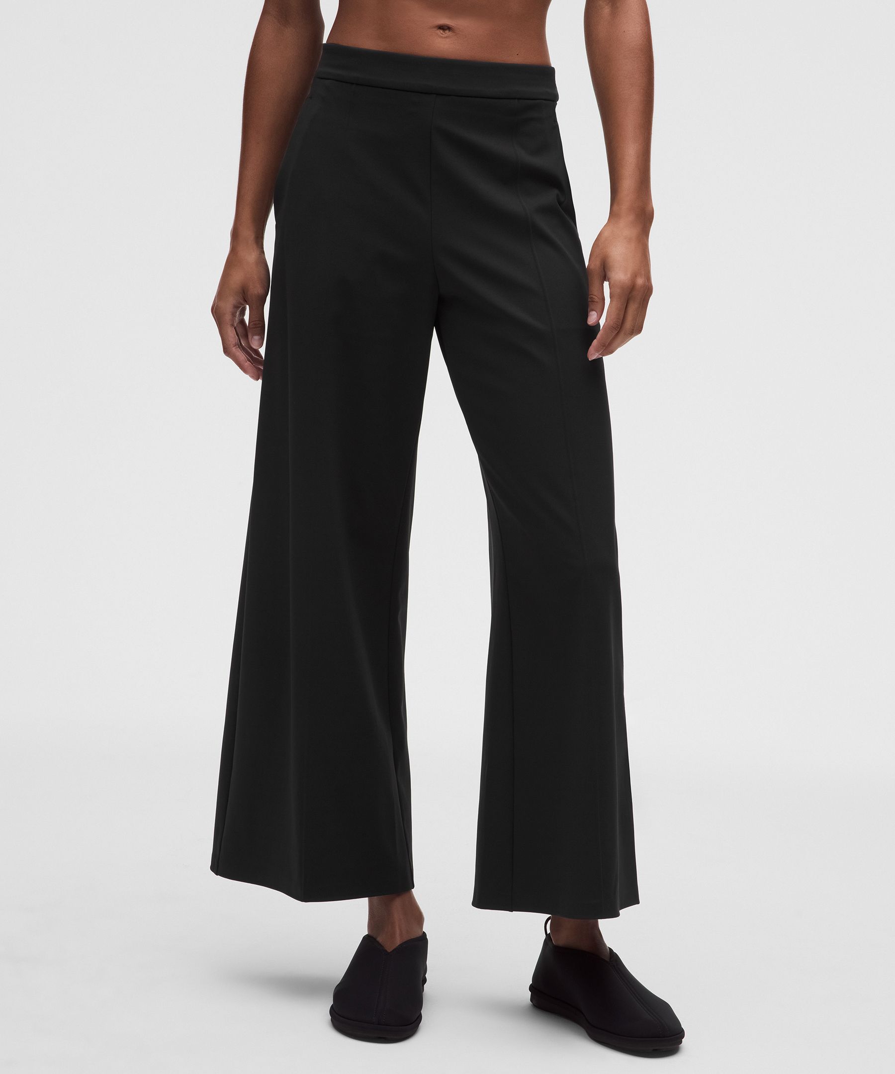 Pantacourt habillé jambe large taille mi-haute Daydrift