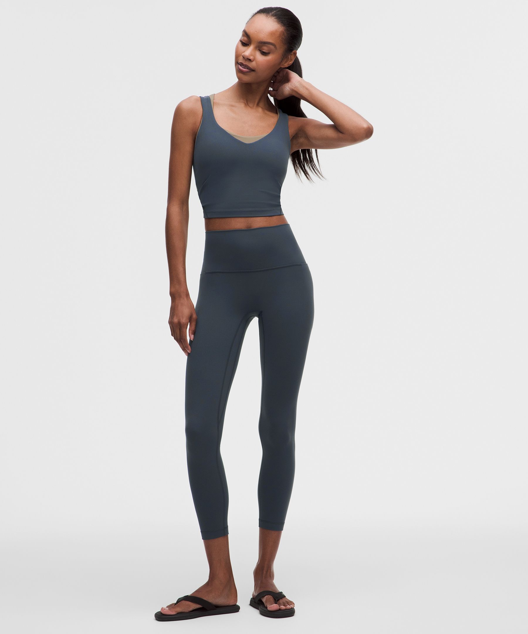 Pantalon taille haute lululemon Align No Line™ à poches 64 cm