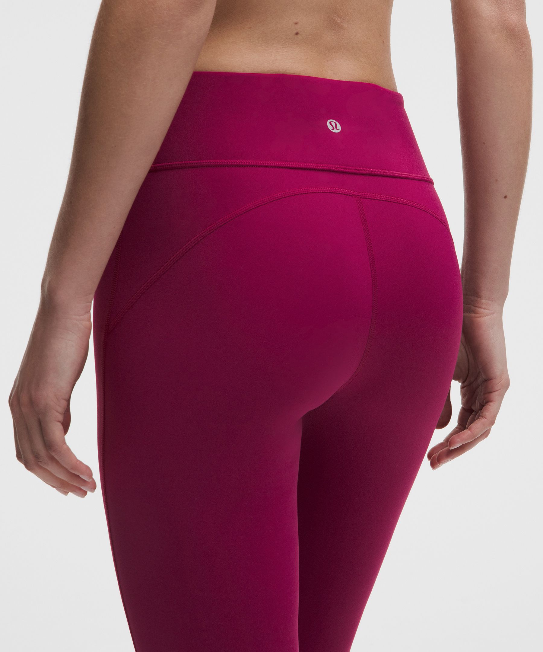 Leggings acampanados de talle alto de tejido Nulu *Largo est&aacute;ndar