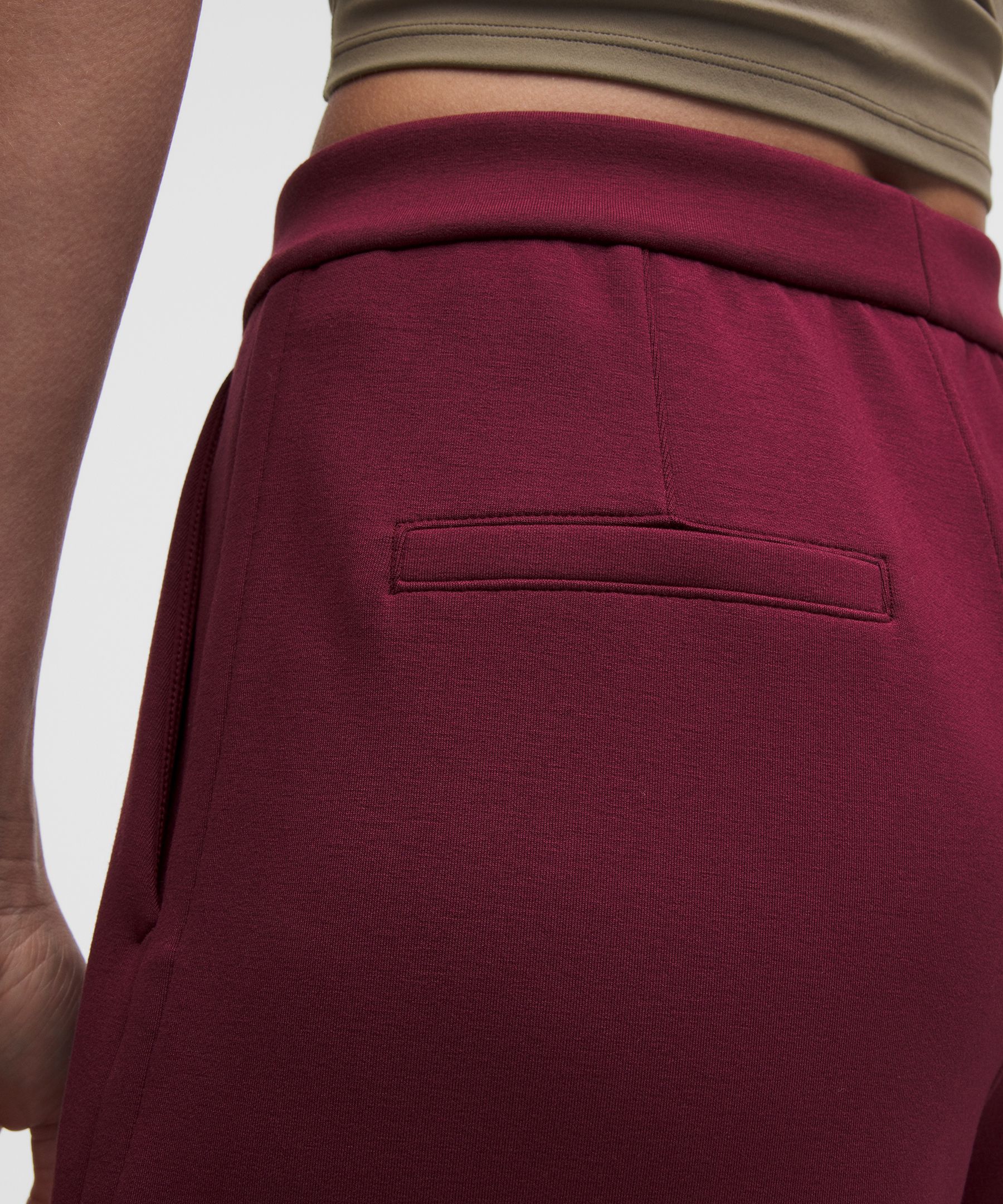 Smooth Spacer High-Rise Wide-Leg Pant *Regular