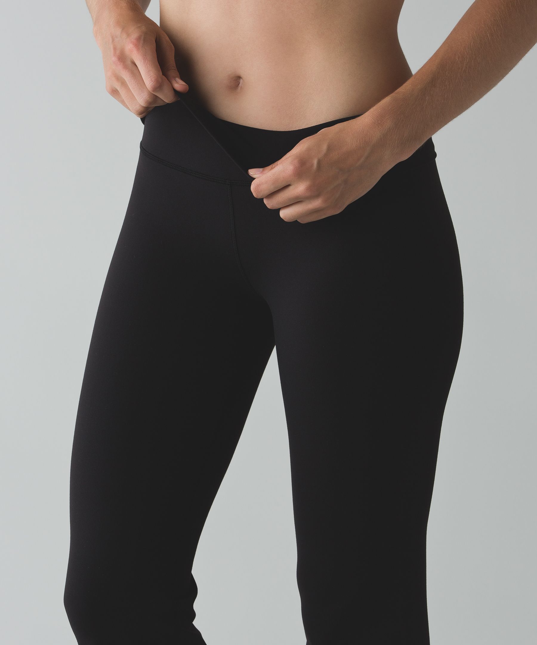 Lululemon Groove Pant (Tall) *Full-On Luon - Black / Quilt Spring 14-10 -  lulu fanatics