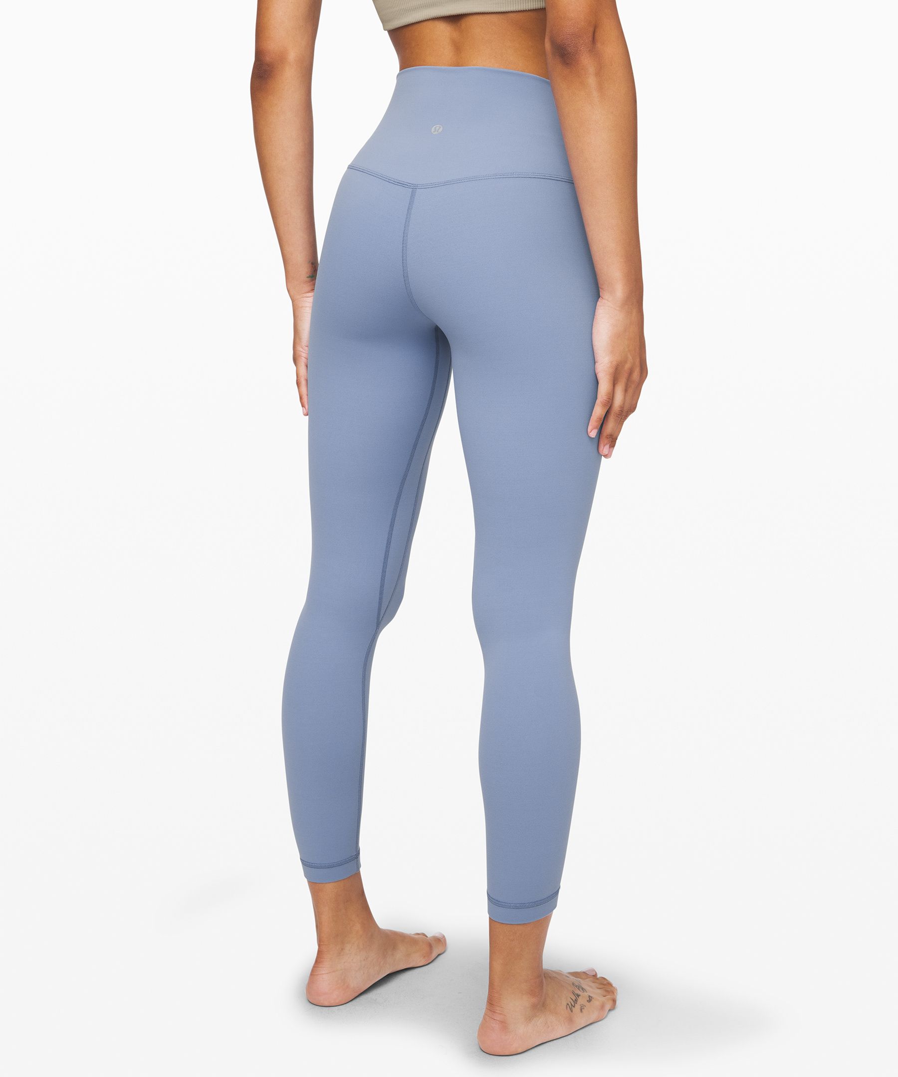 Lululemon Align HR Pant 25” (Cyan blue) - Size 10, Women's Fashion,  Activewear on Carousell