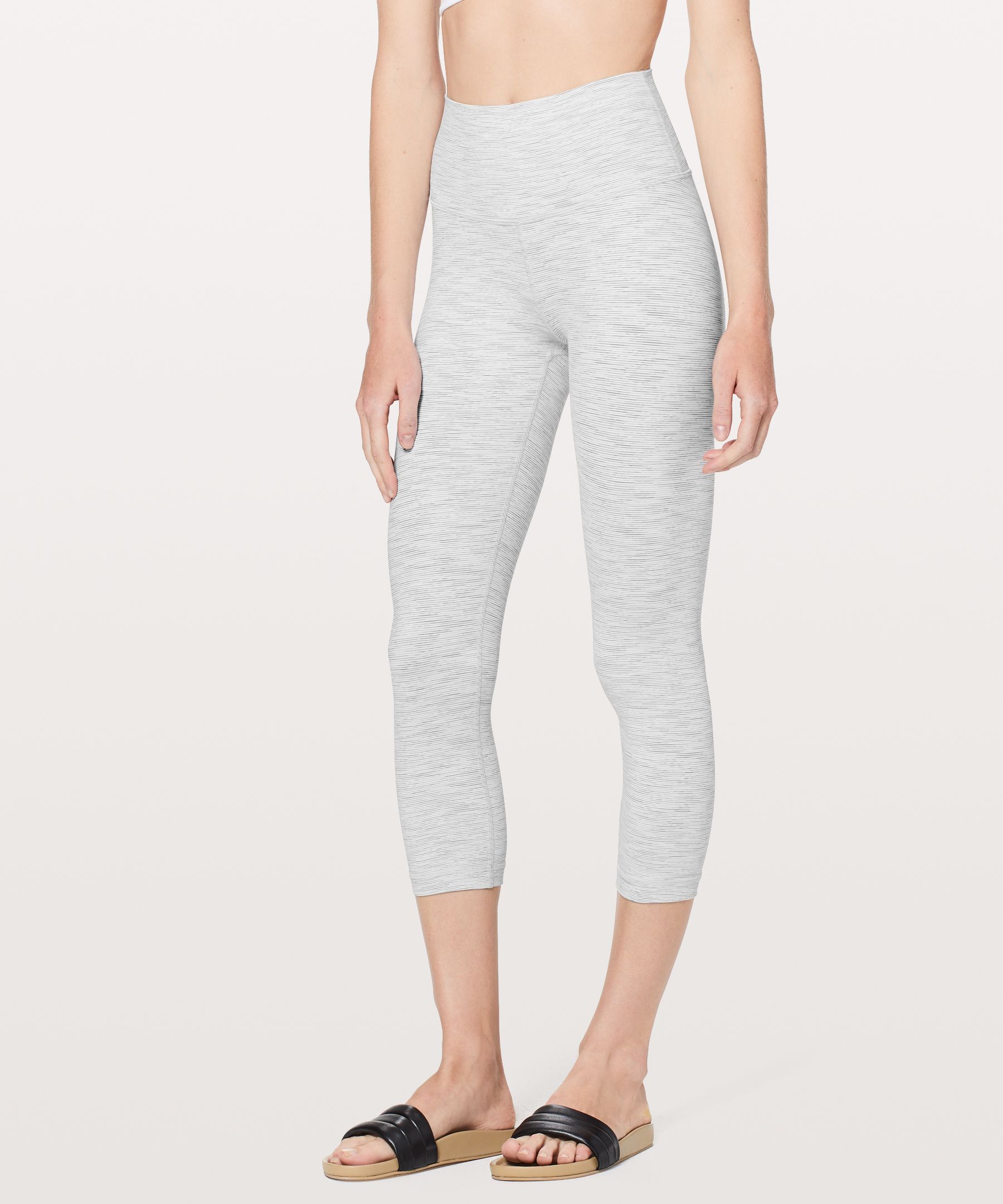 Lululemon Wunder Under High-rise Crop 21" Luxtreme In Wee Are From Space Nimbus Battleship