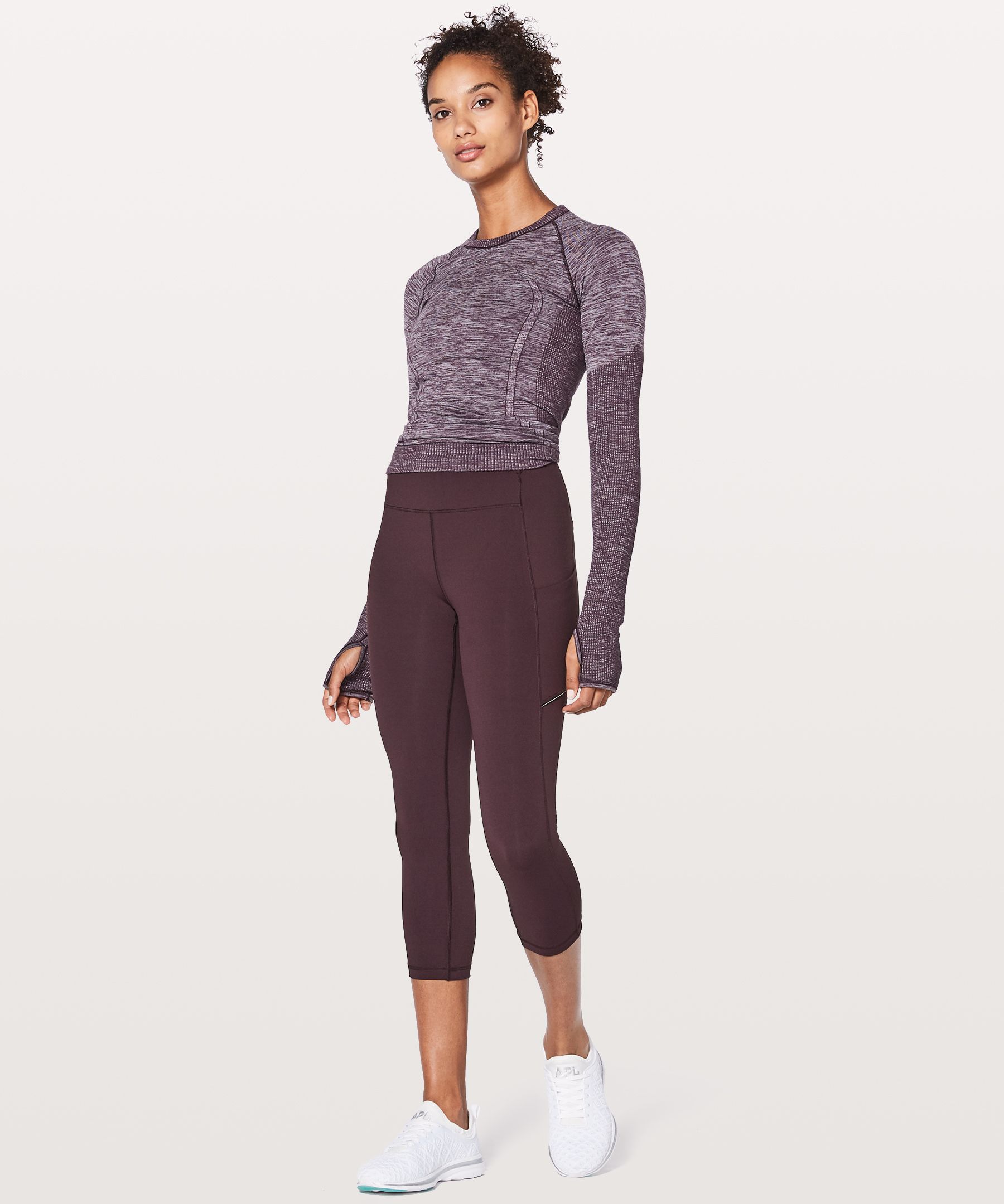 lululemon speed up crop