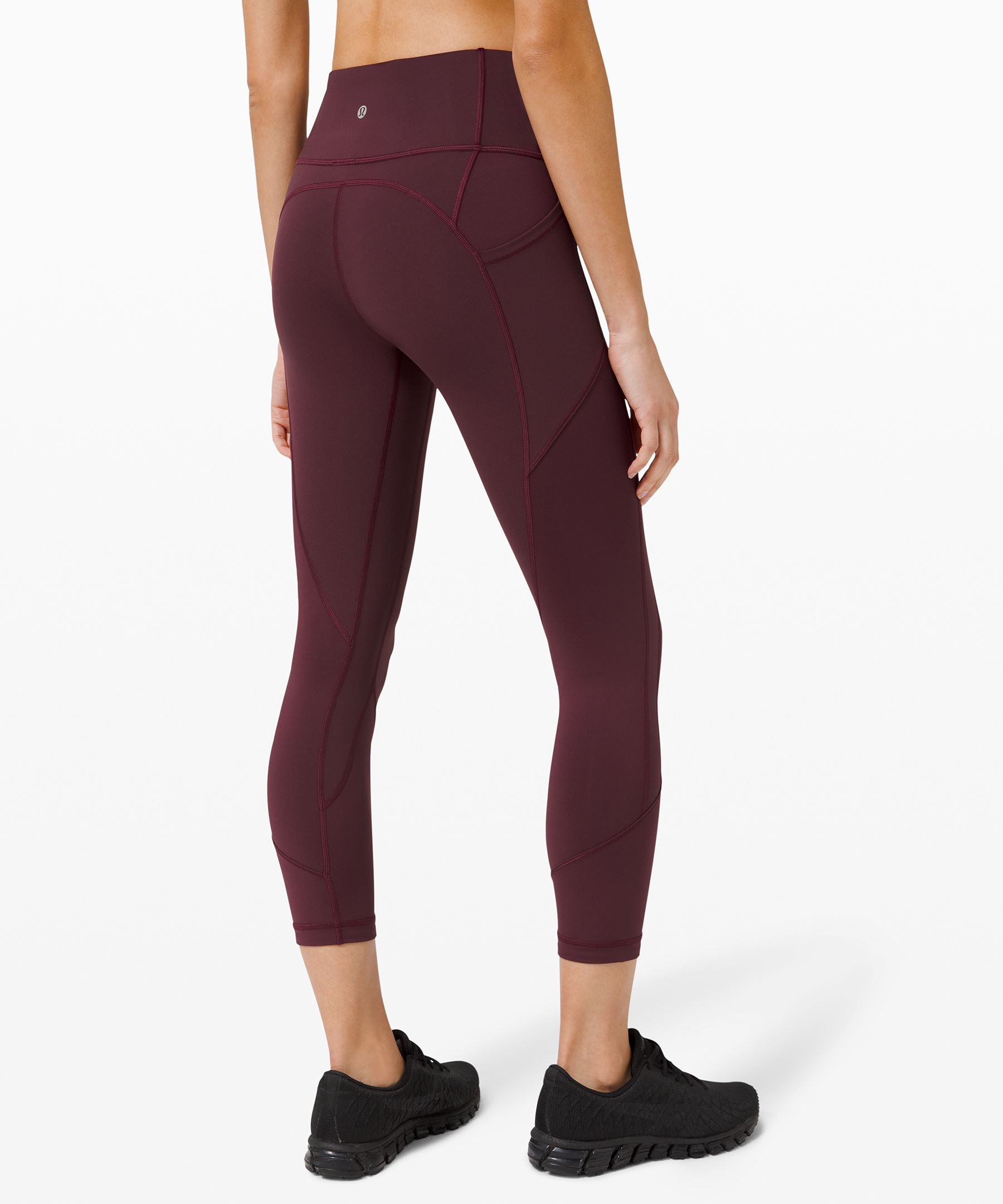 lululemon burgundy leggings