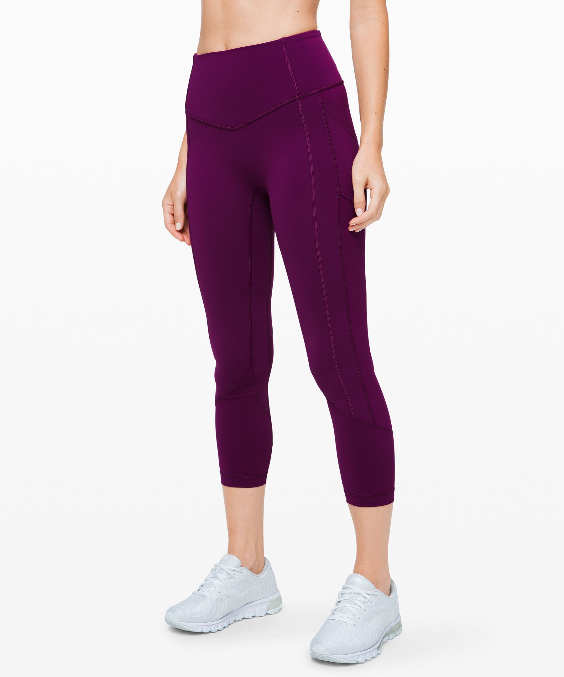Lululemon All The Right Places Crop Ii 23" In Marvel