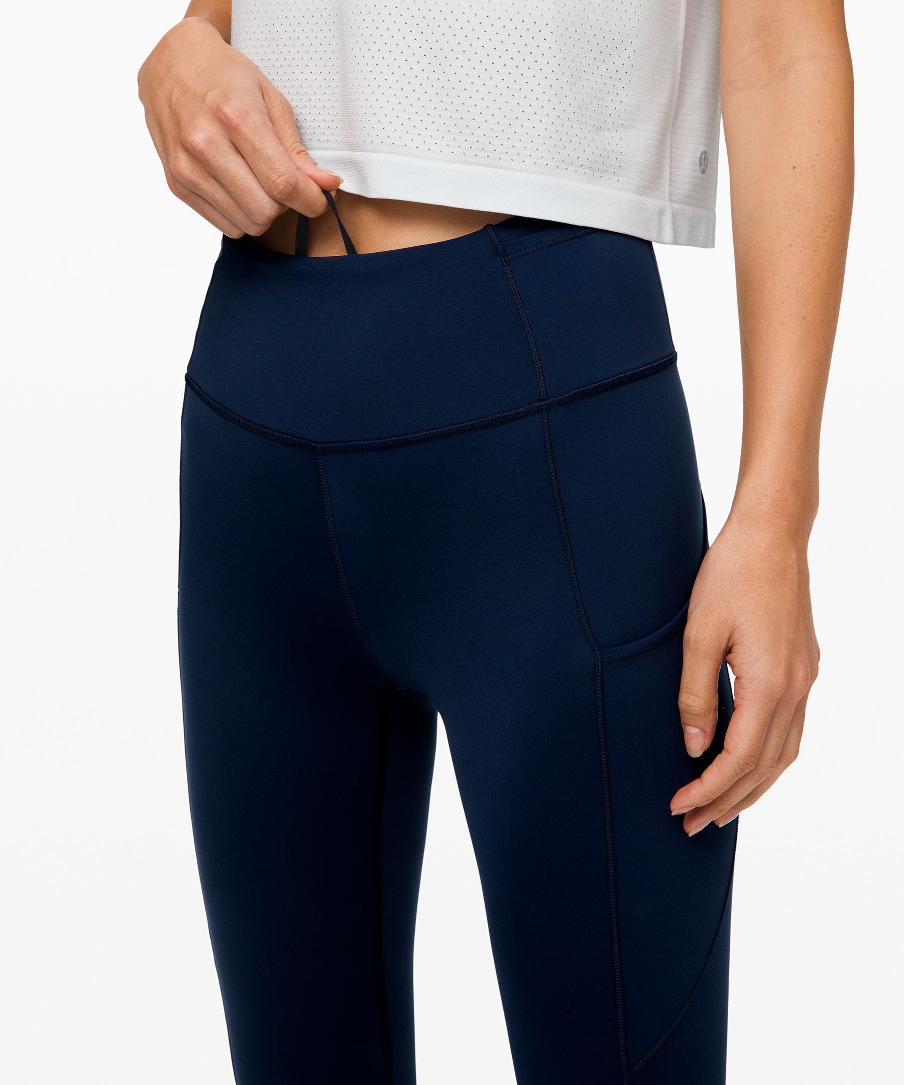 lululemon fast and free crop 19