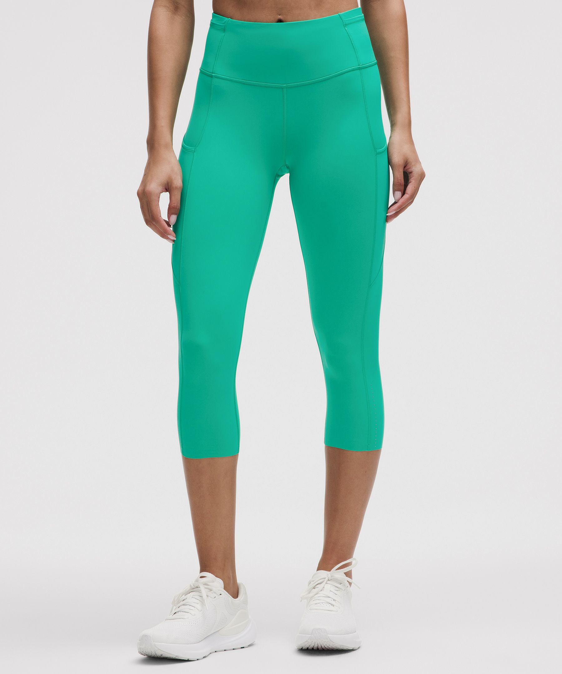 Driven Full Length Leggings in Green