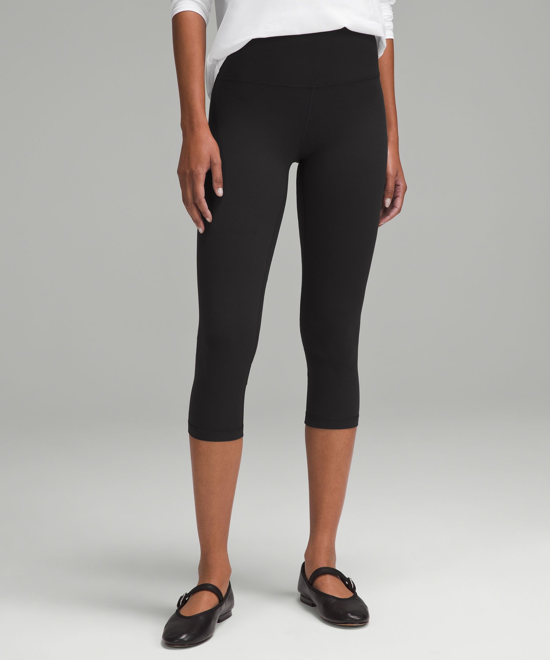 lululemon white cropped leggings