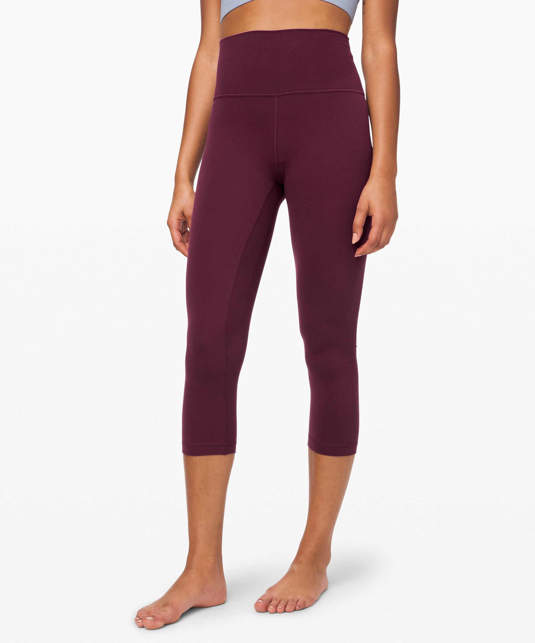 Lululemon Align Crop *21" In Dark Adobe