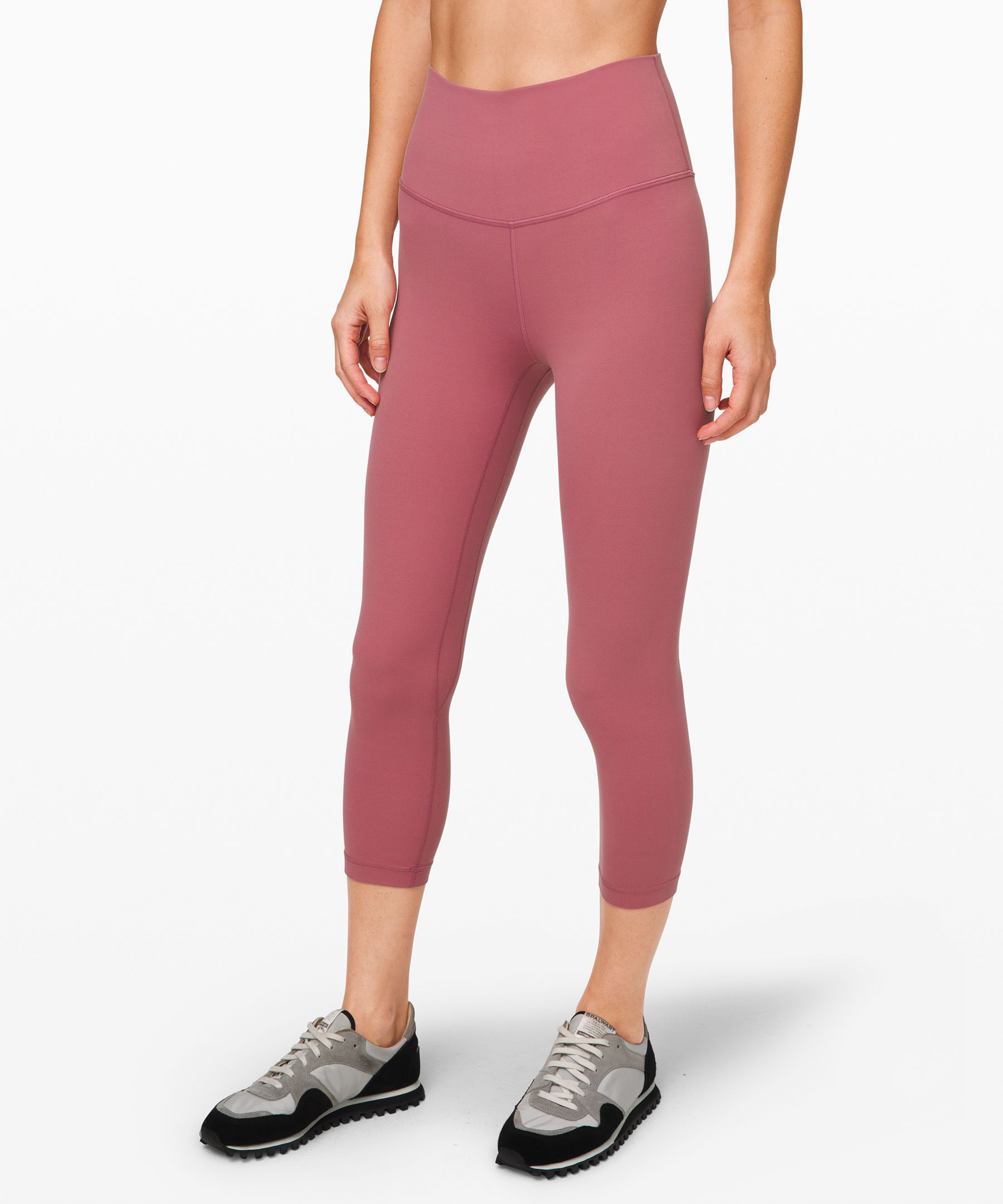 LULULEMON Align High Rise 28” Moss Rose Pink Nulu Stretchy Yoga Pant  leggings 6 