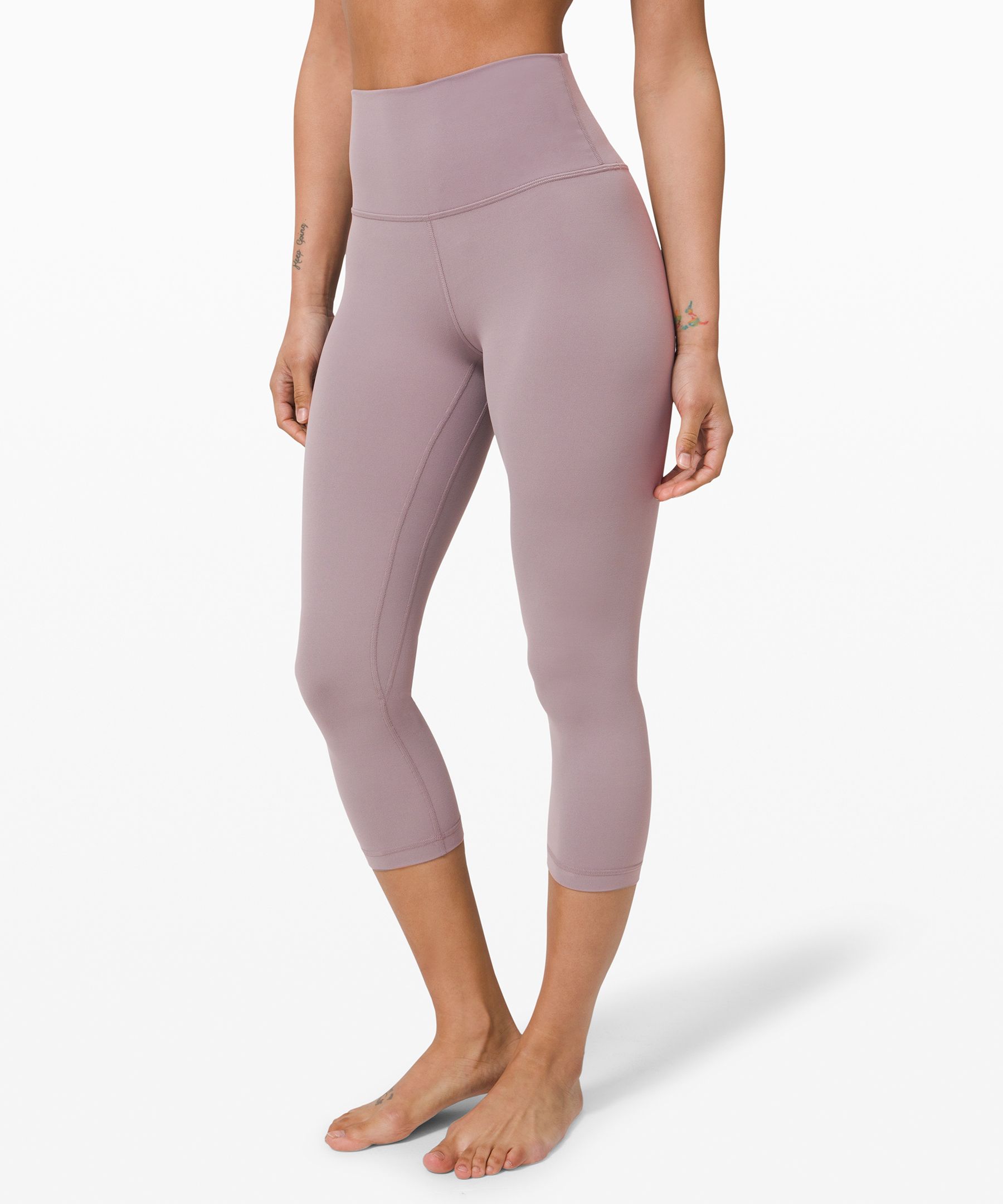 Lululemon Align Crop 21" In Lunar Rock