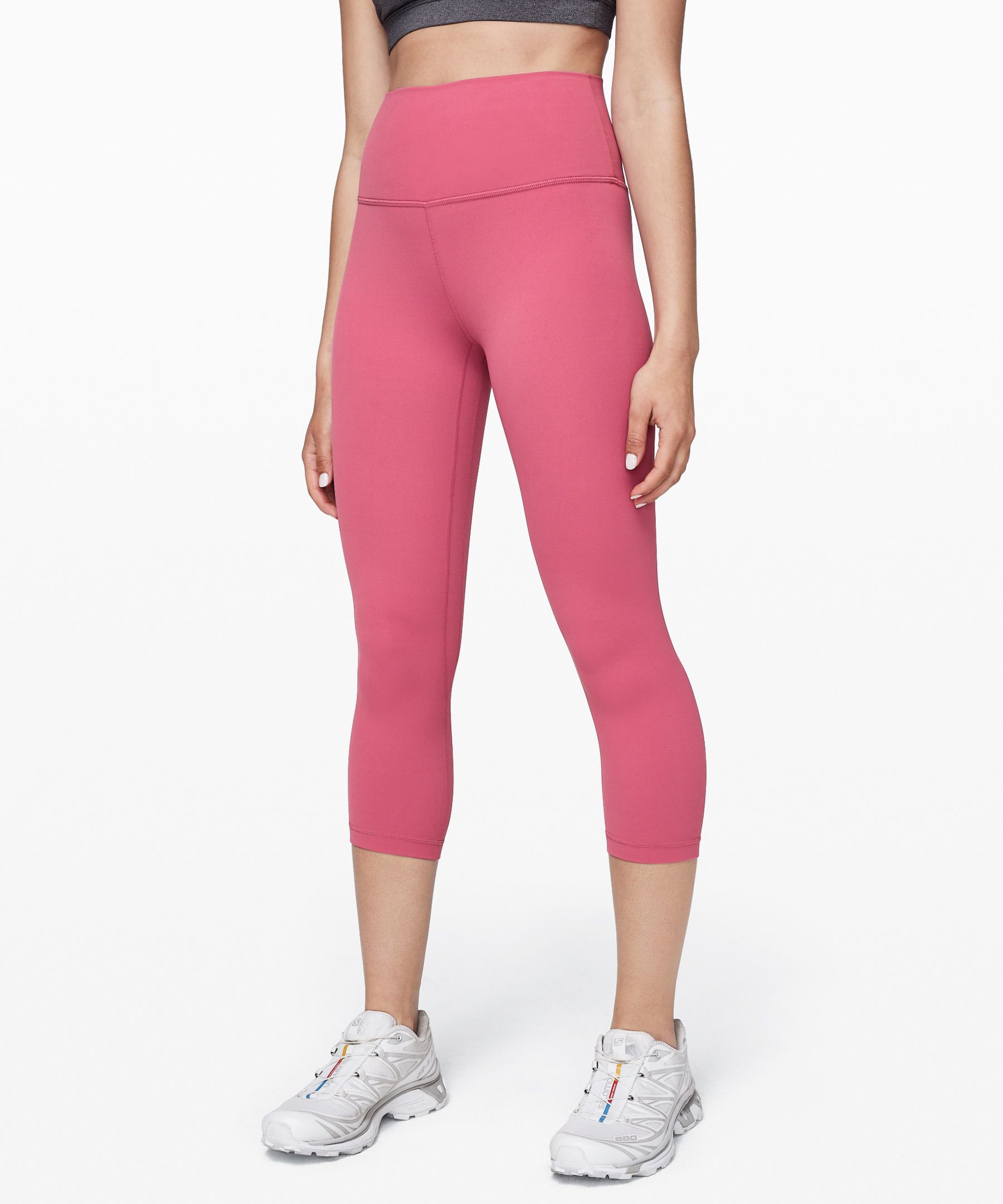 Lululemon Align Super High-Rise Crop 21 - Black (First Release) - lulu  fanatics