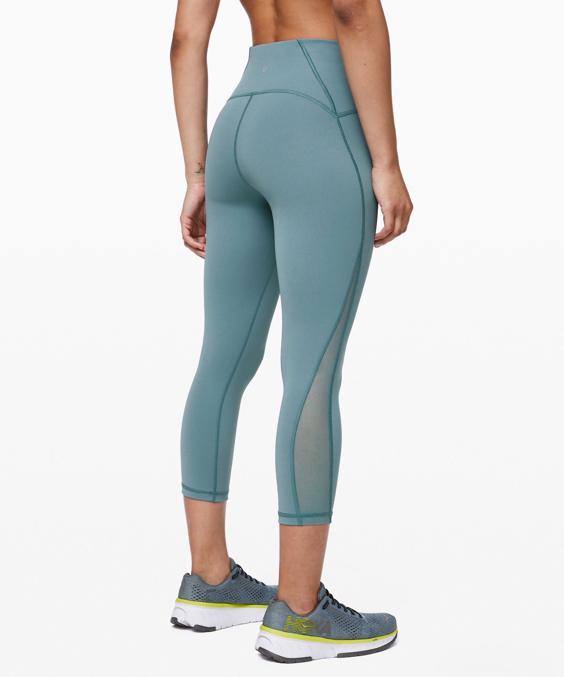 Lululemon Align Crop *21 - Grey Sage - lulu fanatics